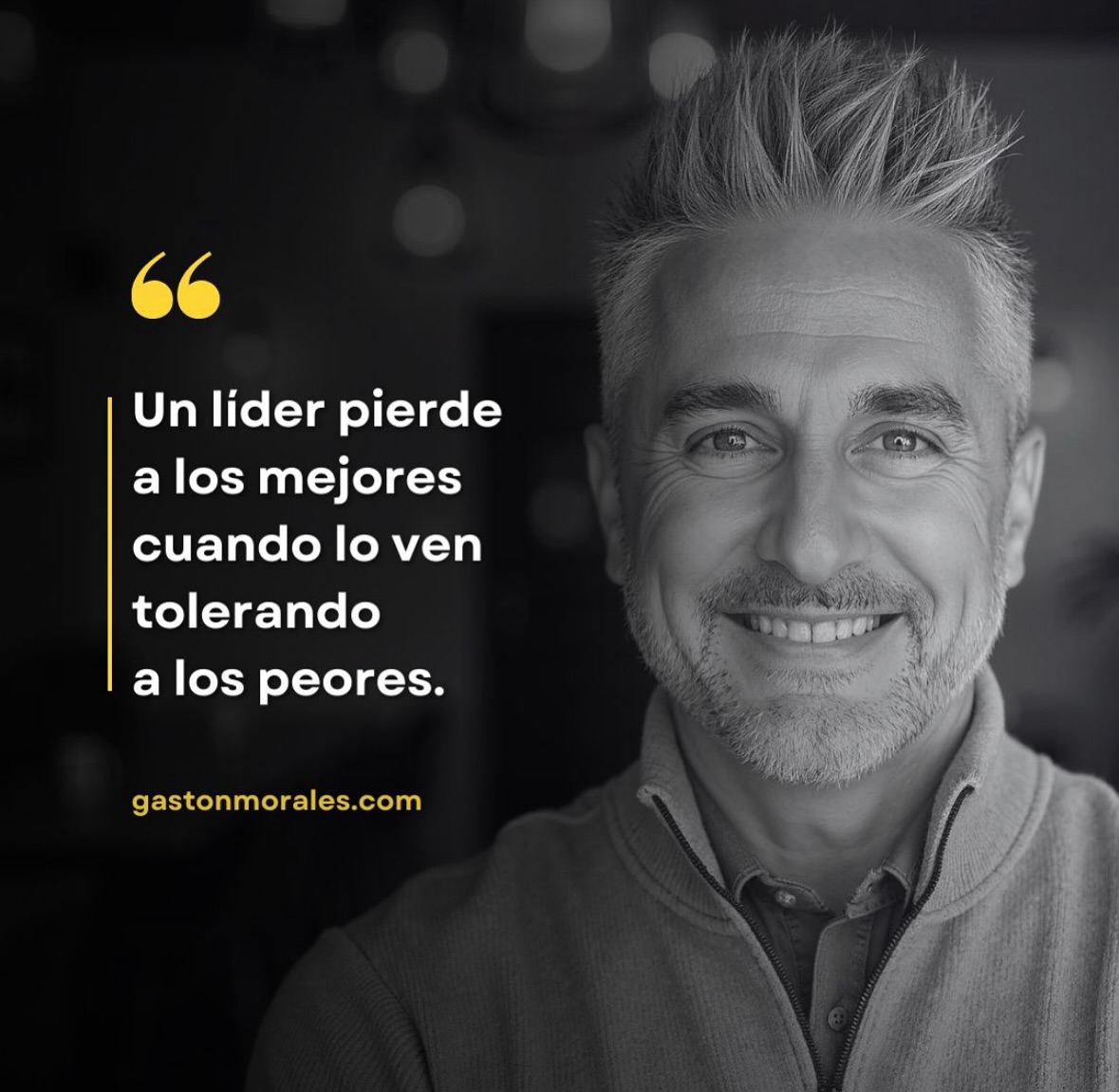 AHA Ideas Personas Facebook ad: Ayer, en una formación que brindé sobre liderazgo…