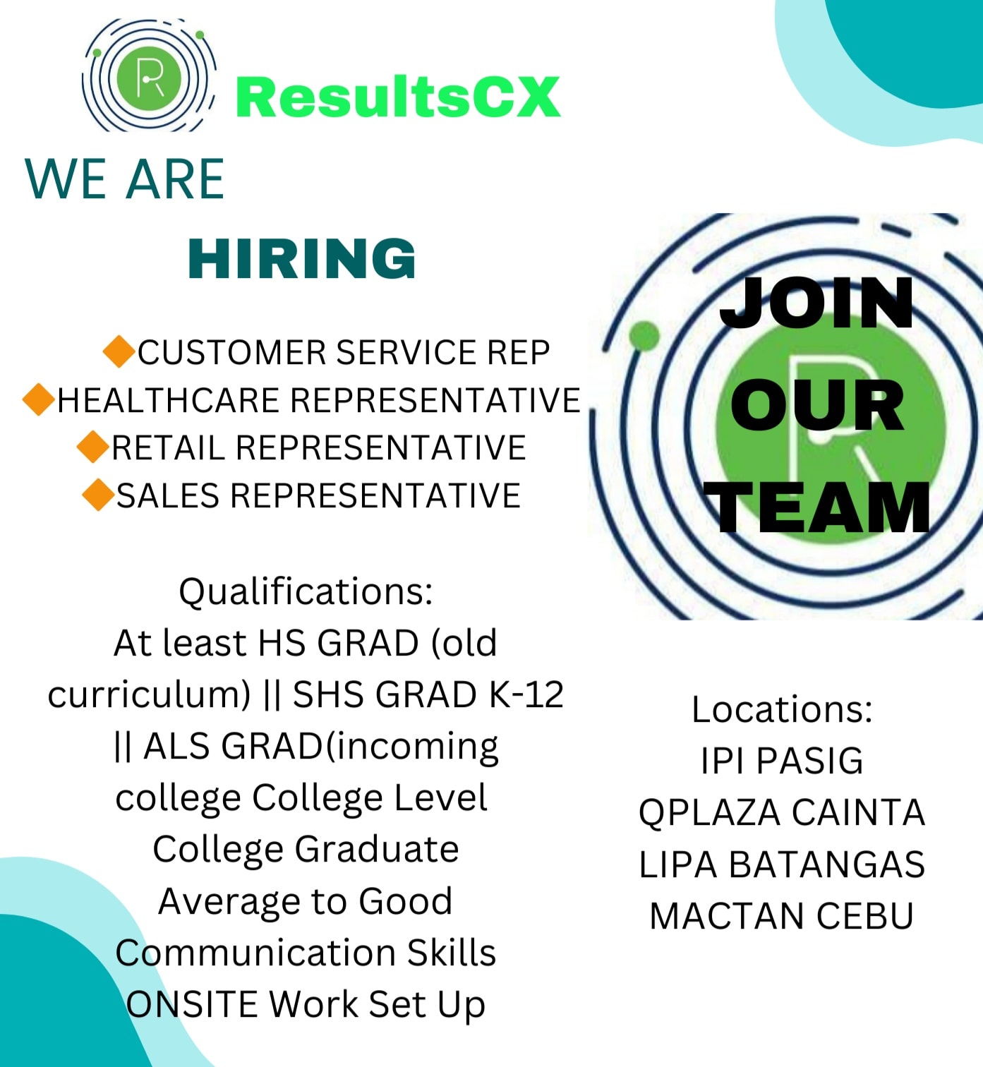 Top Referrer for Call Center Aspirant - Pasig, Cainta, Lipa, Cebu Facebook ad