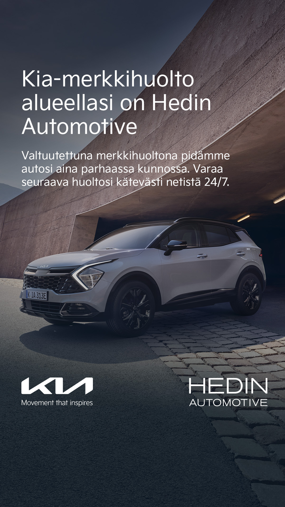 Hedin Automotive Finland Facebook ad