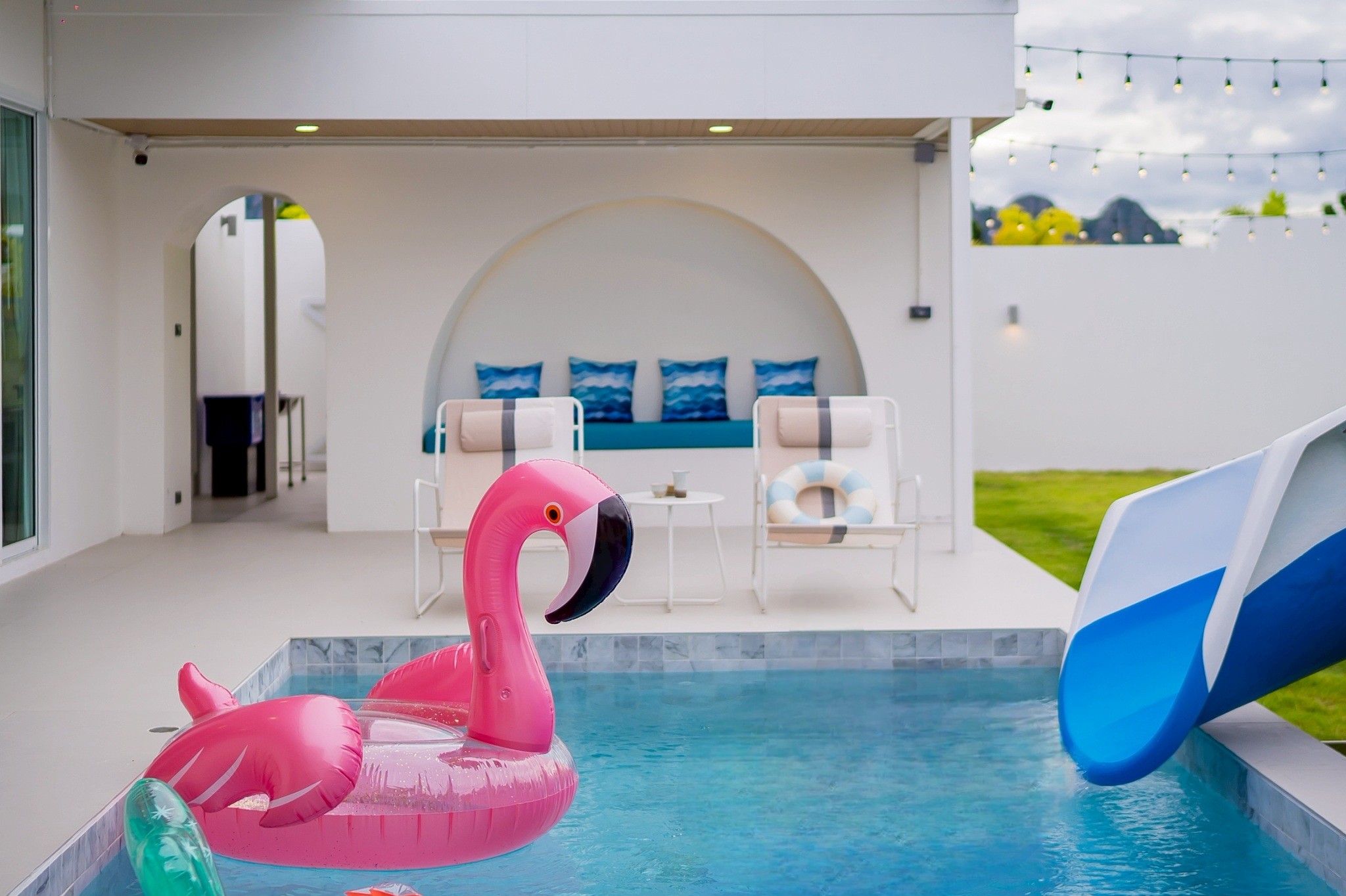 บ้านปลายฝน Pool Villa Cha-am Facebook ad: โปรเปิดบ้านใหม่ 5 ห้องนอน เริ่มต้น 7,900 บาท…