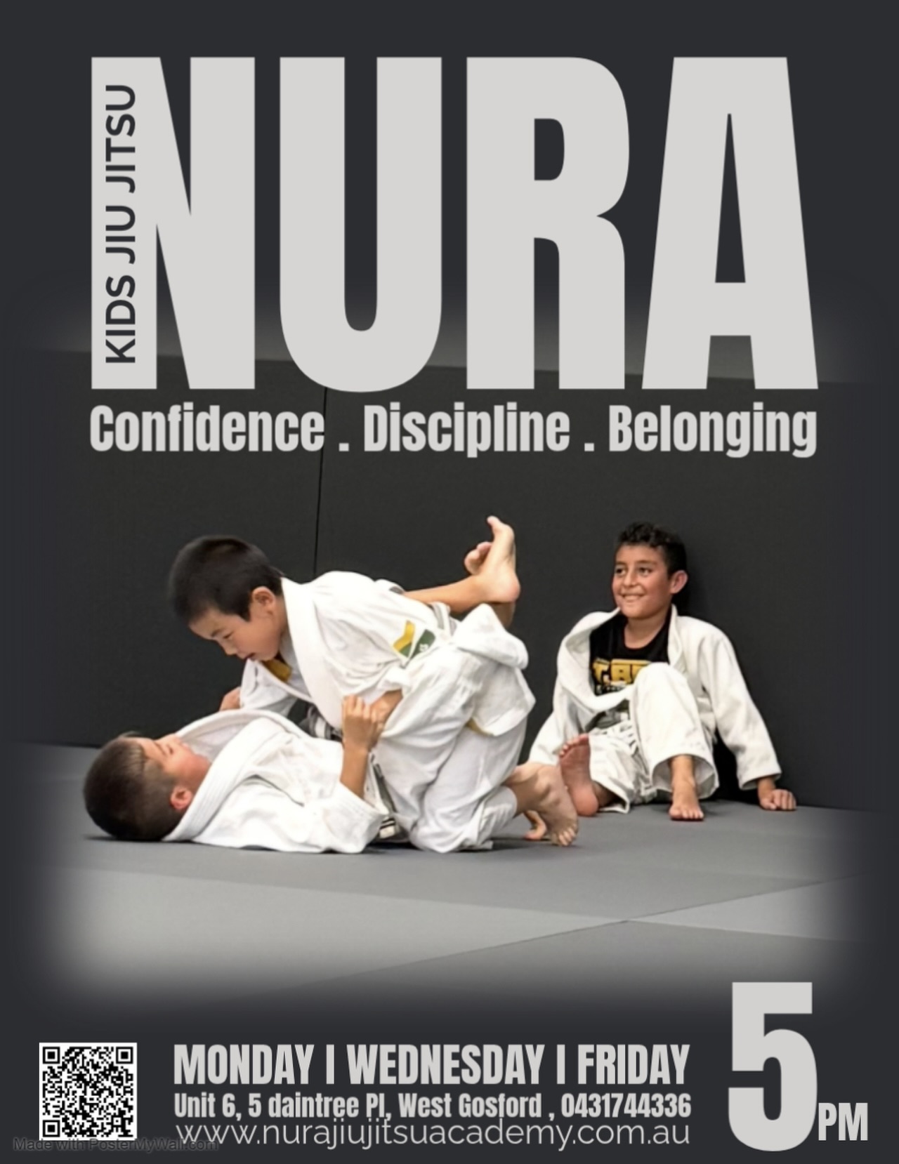 Nura Jiu Jitsu Academy Facebook ad: Free 7 Day Trial - West Gosford