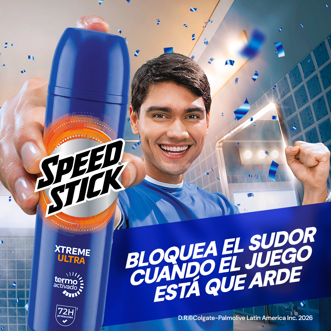 Speed Stick Latinoamérica Facebook ad: Gana con el mejor equipo