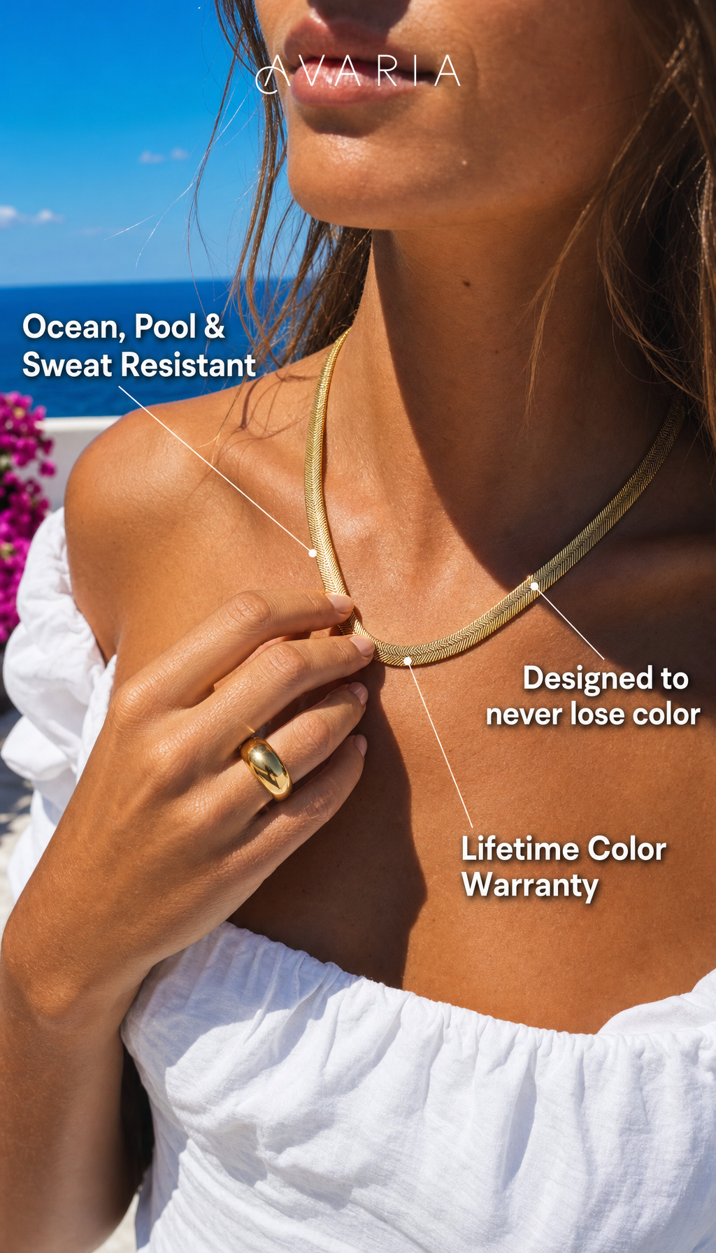 Avaria Jewelry Facebook ad