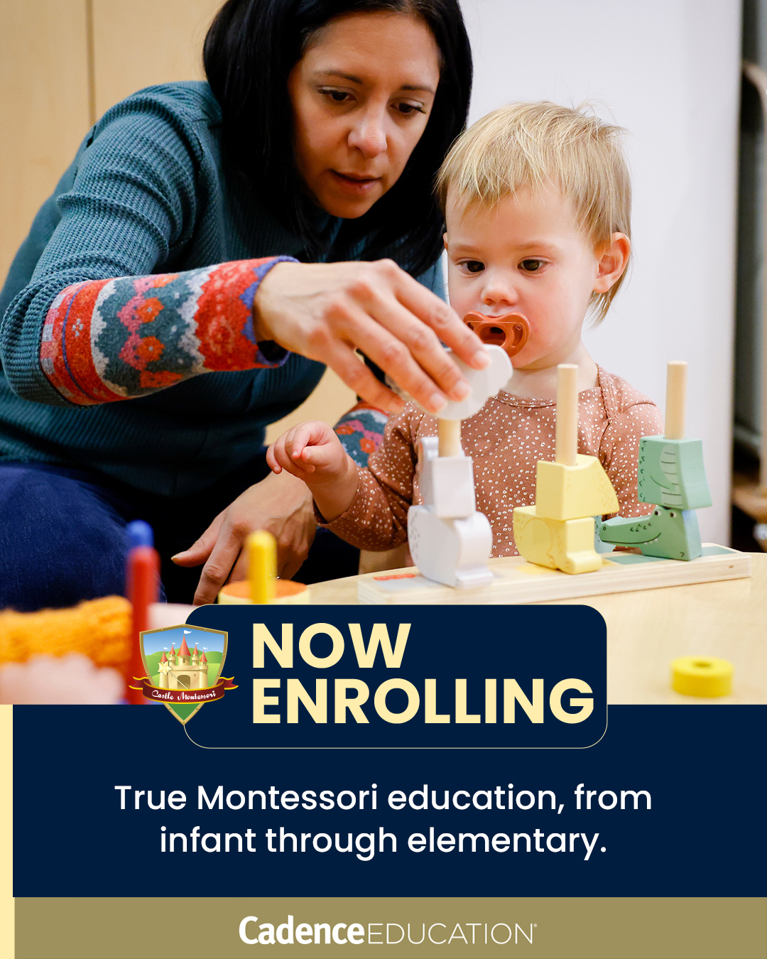 Castle Hills Montessori Facebook ad