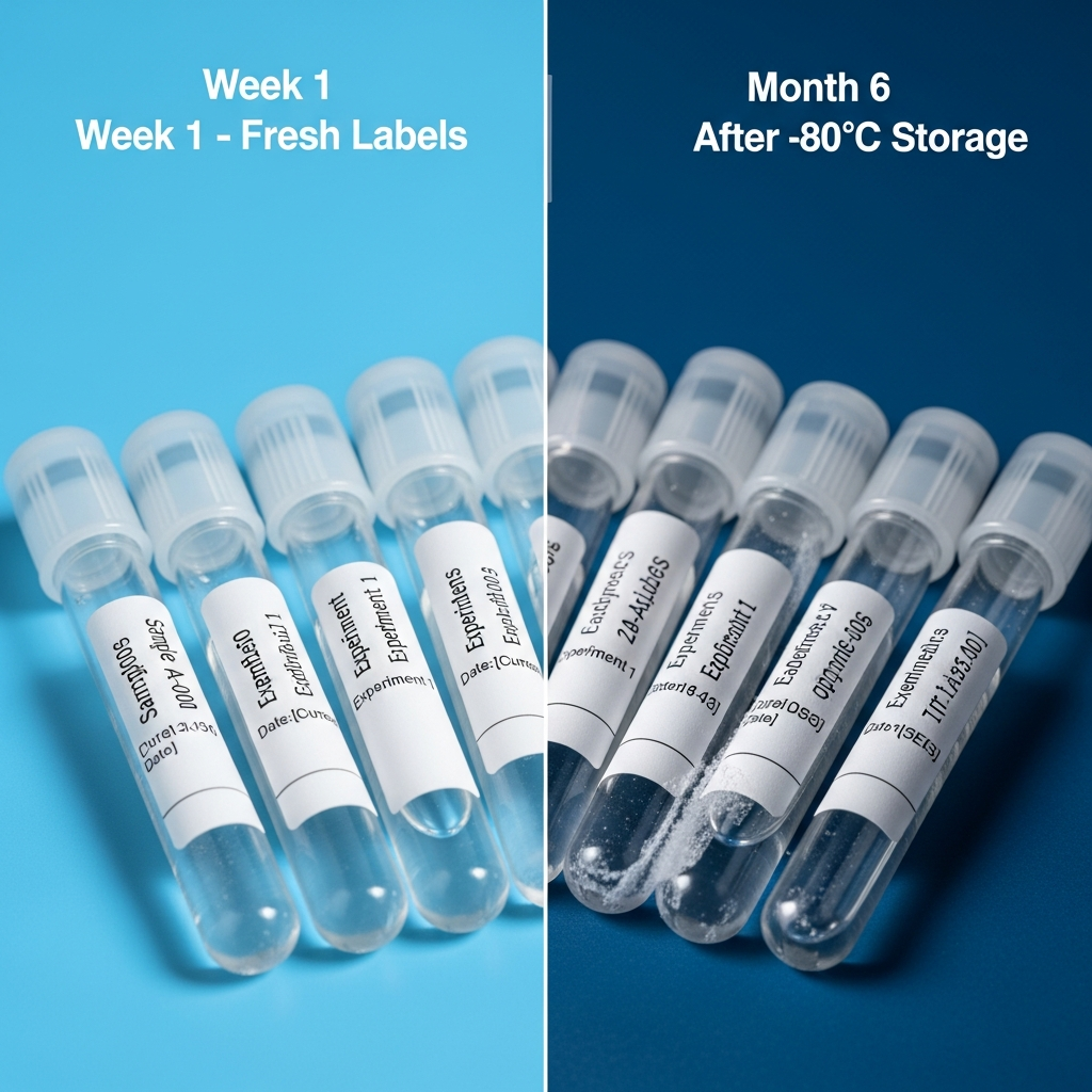TubeWriter Facebook ad: 160 Hours Per Month. Wasted On Hand-Labeling Tubes.
