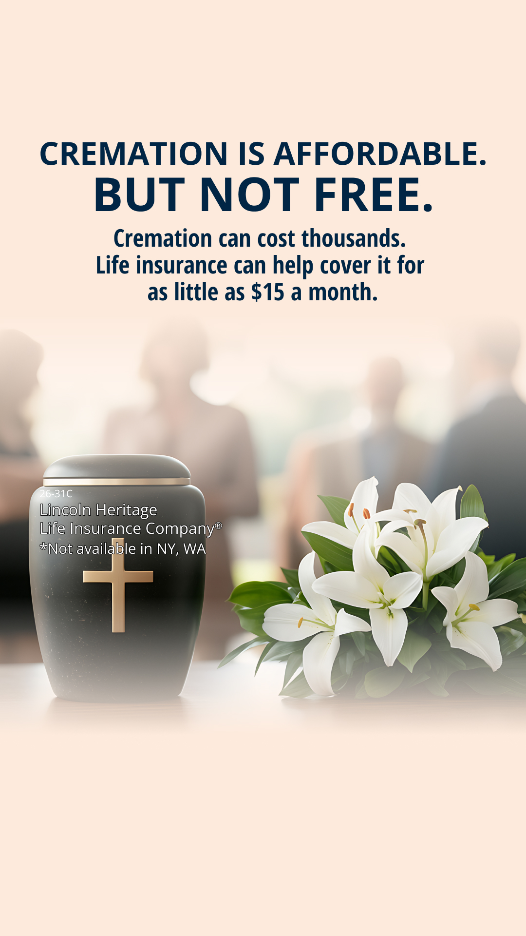 Lincoln Heritage Funeral Advantage Facebook ad