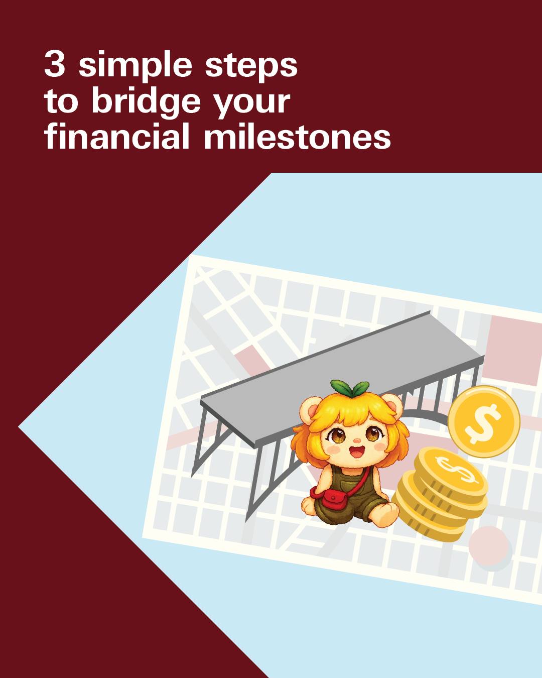 HSBC Life Singapore Facebook ad: We all have milestones we’re working toward-a dream…