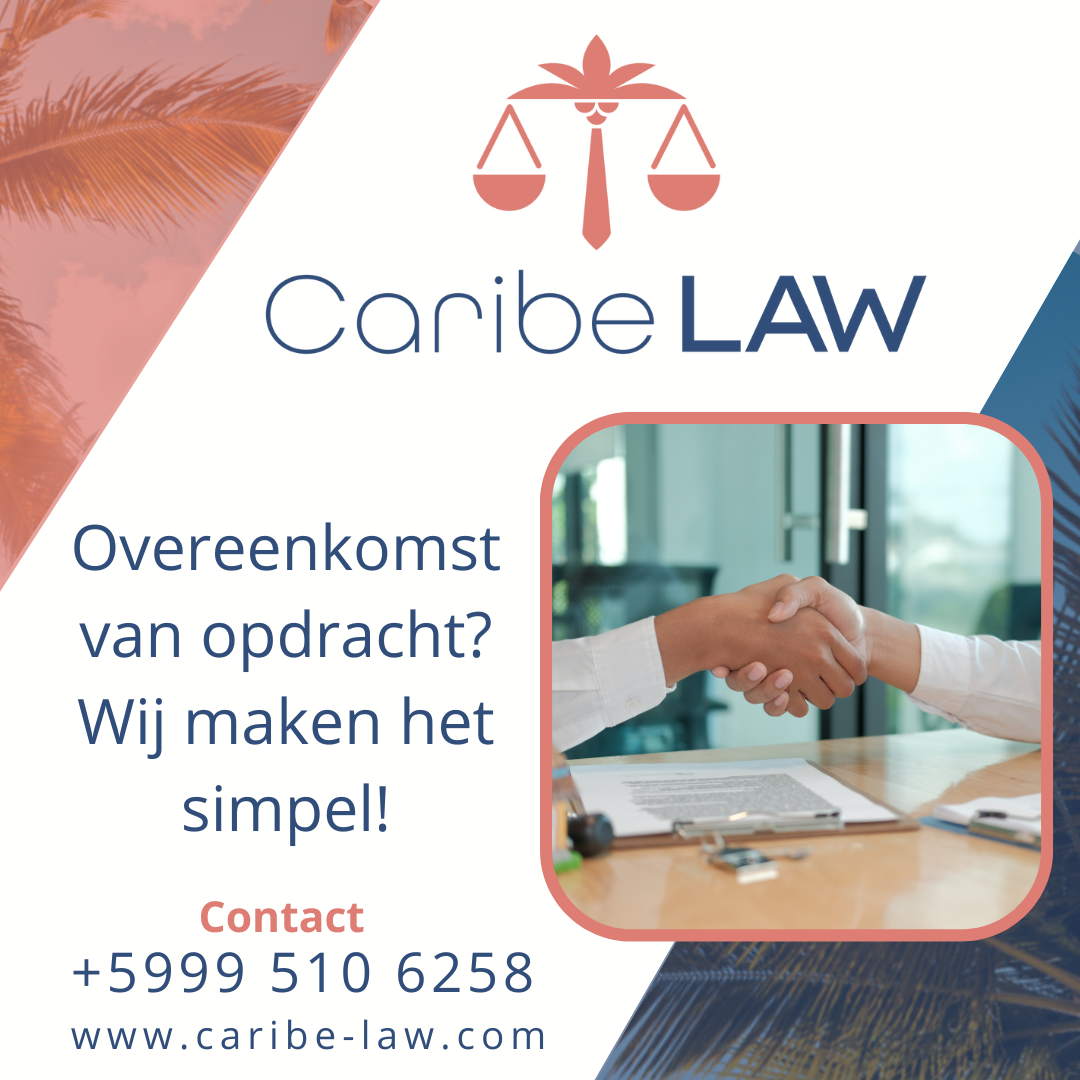 Caribe Law Facebook ad: Neem contact op