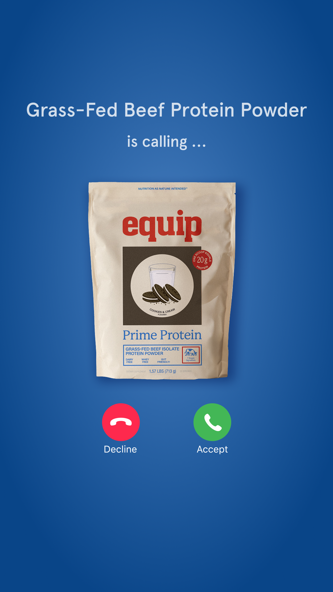 Equip Facebook ad