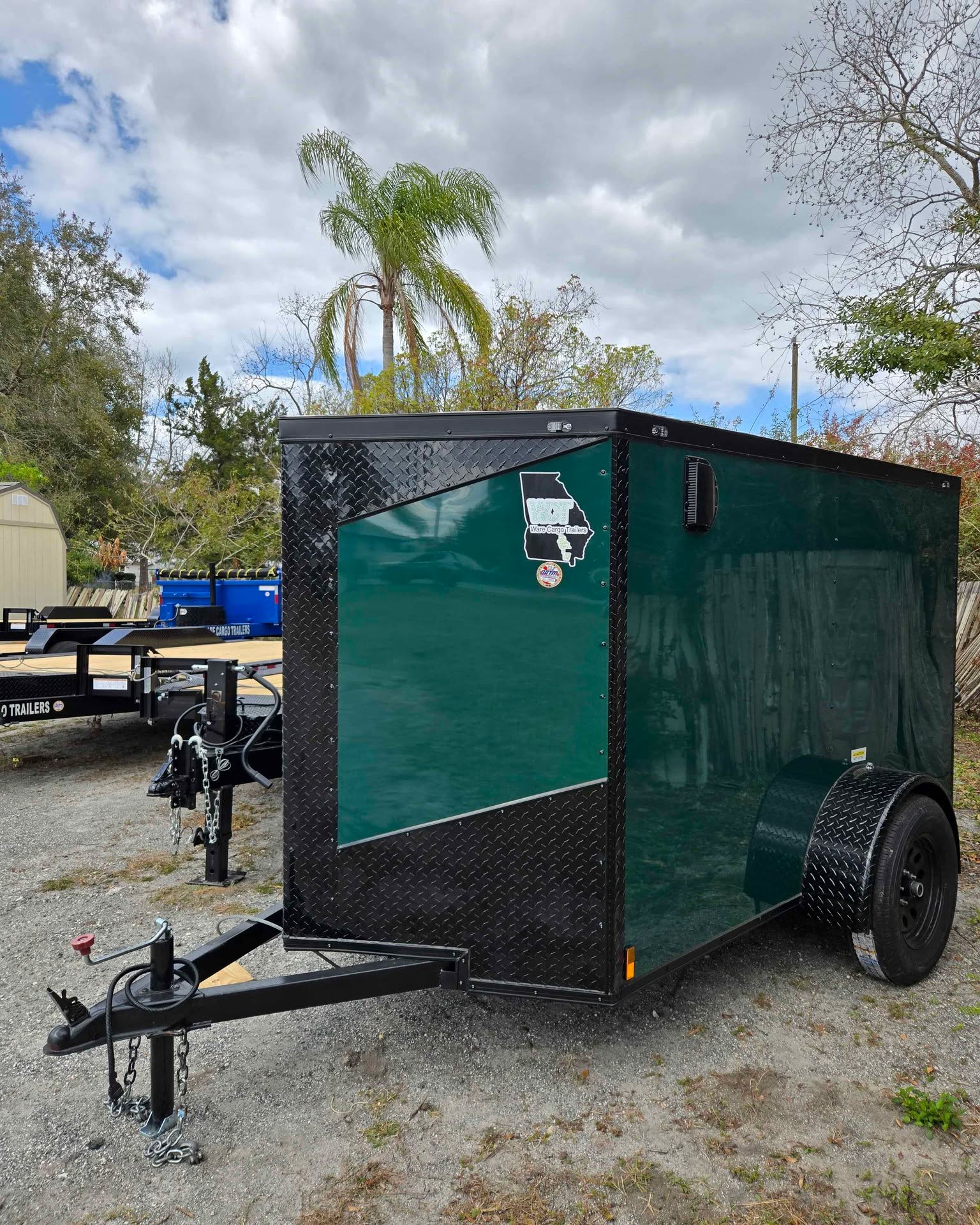 Ramon Mederos Guzman Facebook ad: 5x8 NEW 2026 Enclosed Cargo trailer polycore CASH ONLY,NO…