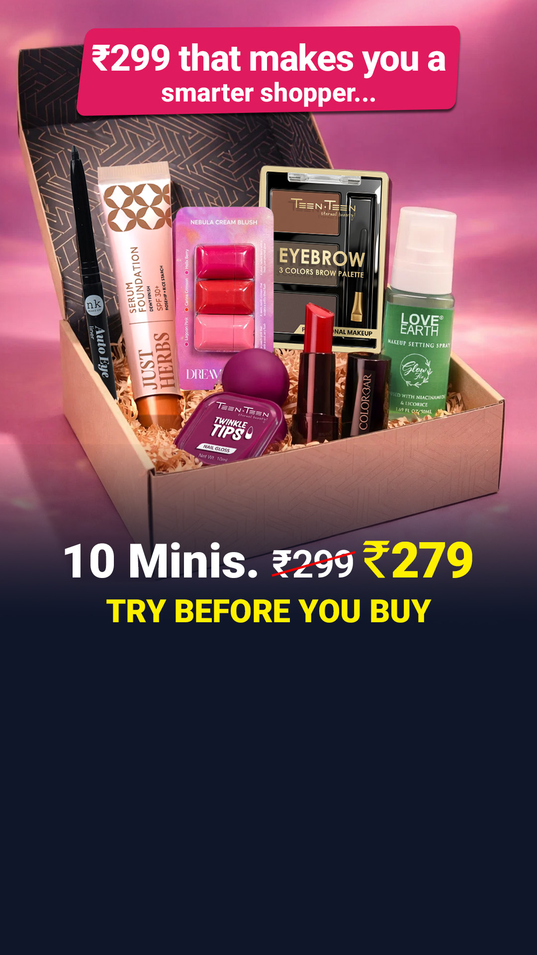 Smytten Facebook ad