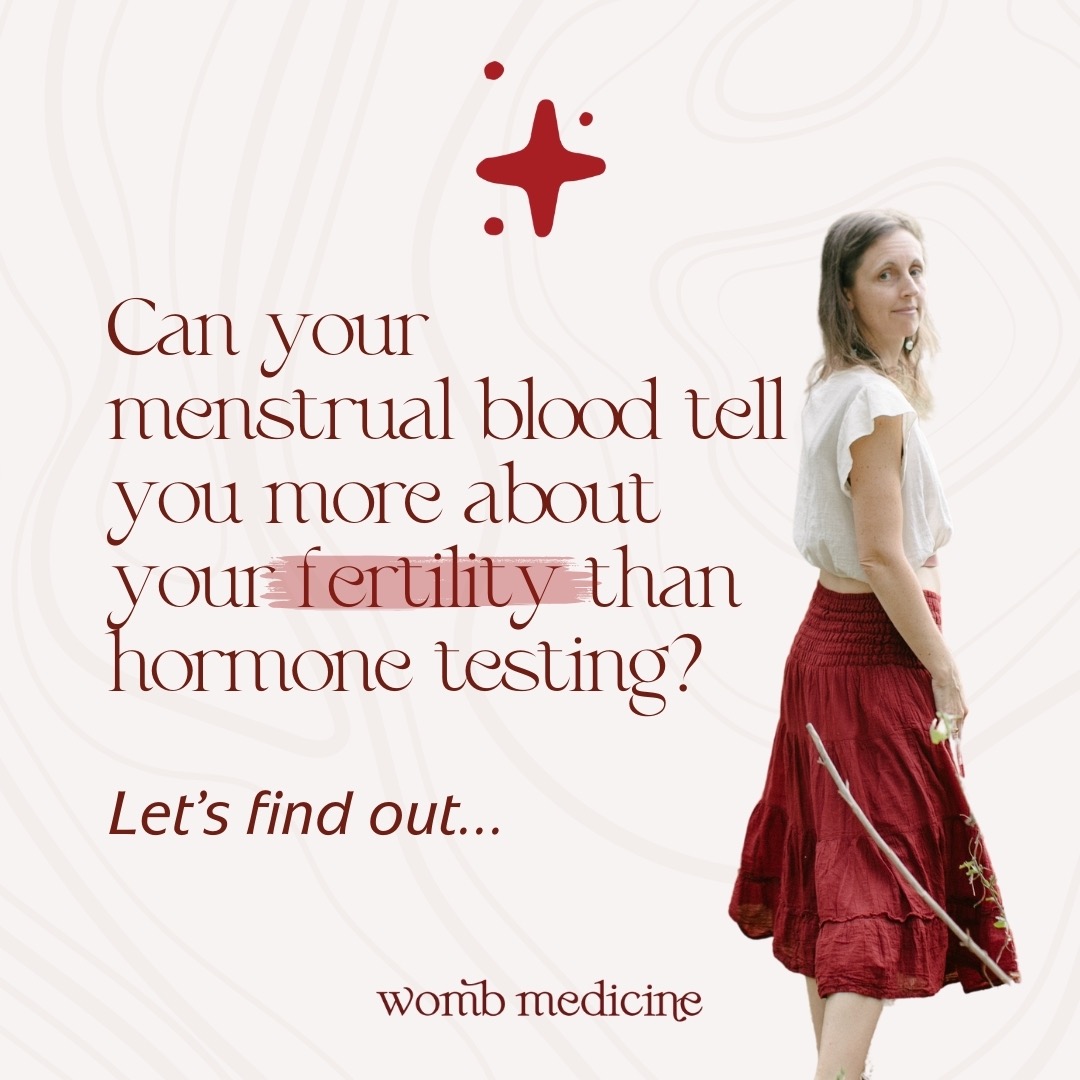 Kristin Hauser - Acupuncture and Womb Medicine Facebook ad: What could you menstrual blood tell you about…