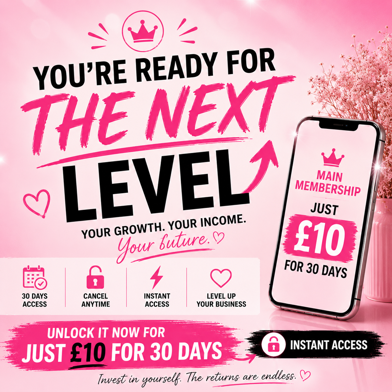 Beauty Growth Academy Facebook ad