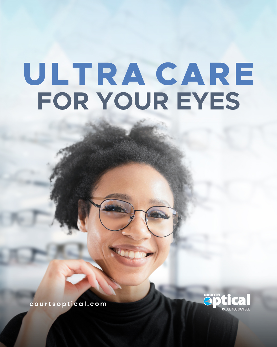 Courts Optical Guyana Facebook ad