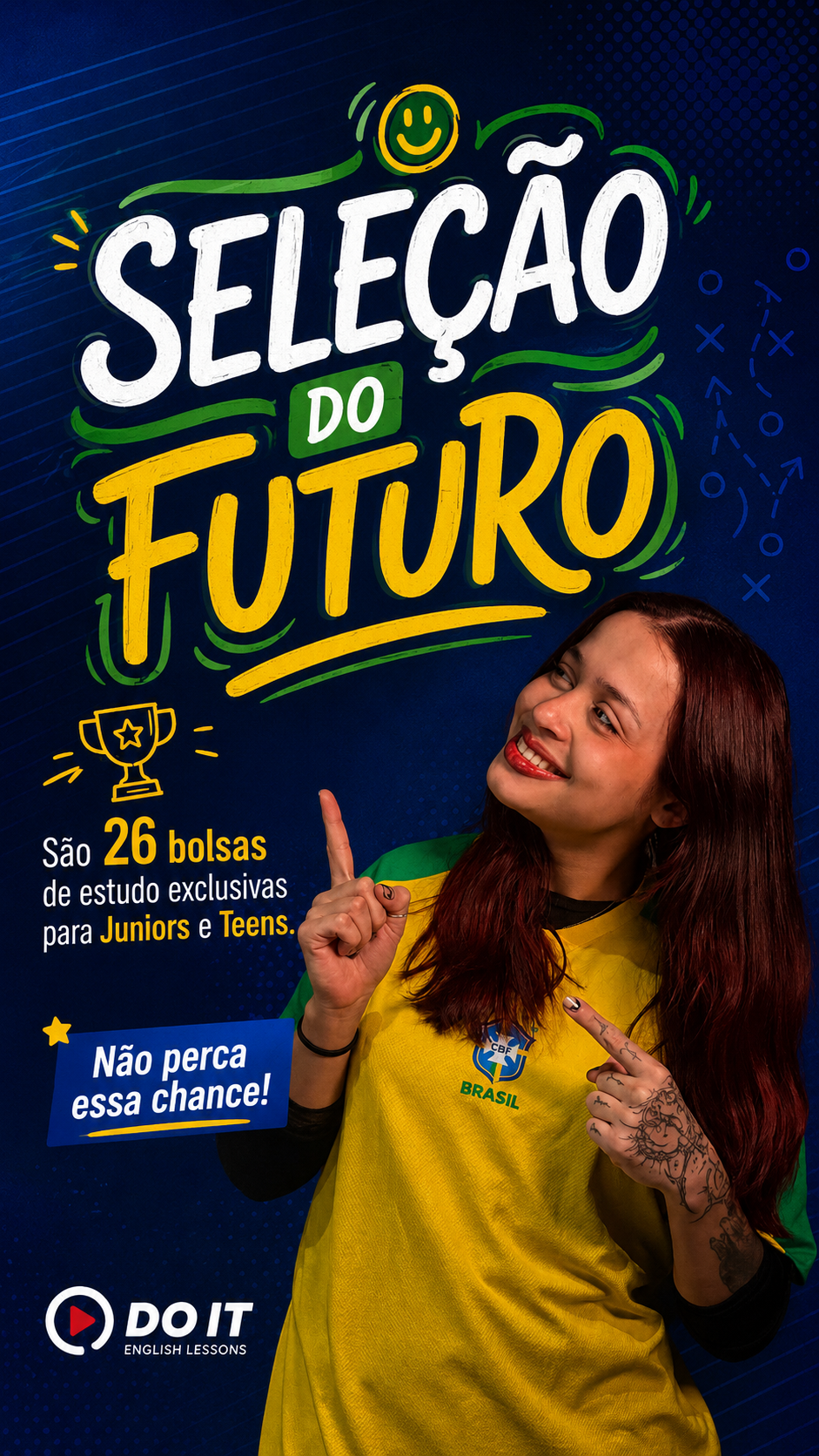 Do It - English Lessons Facebook ad: Saiba Mais