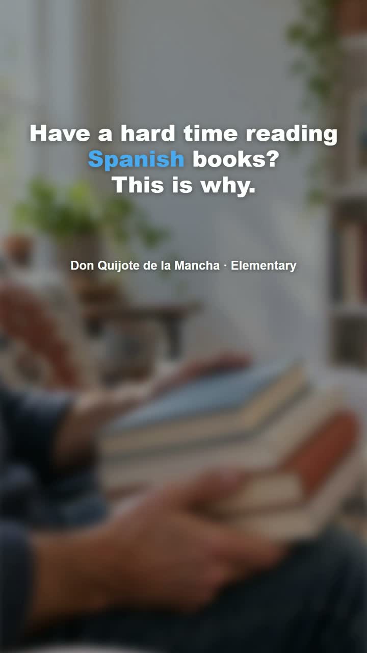 Eppika Facebook ad: Spanish books too hard?