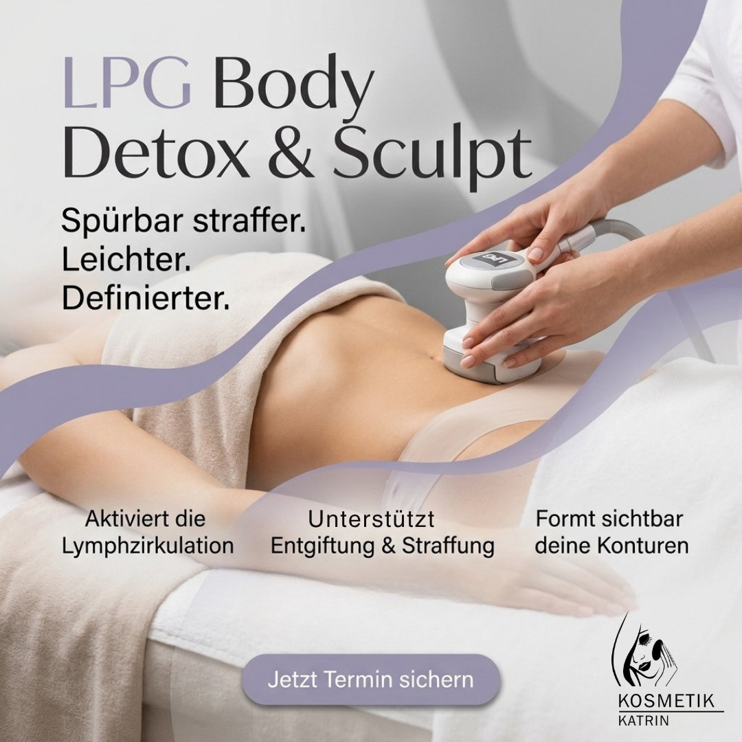 Kosmetik Katrin Facebook ad: EXKLUSIV IN TELFS: LPG BODY DETOX & SCULPT