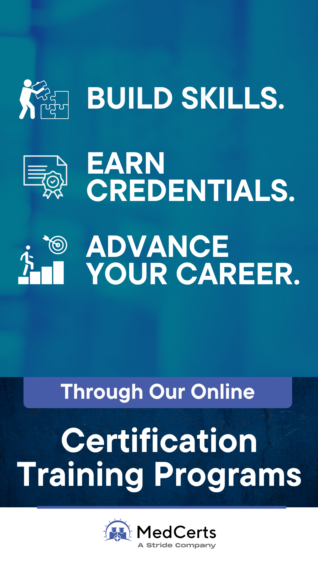 MedCerts Facebook ad