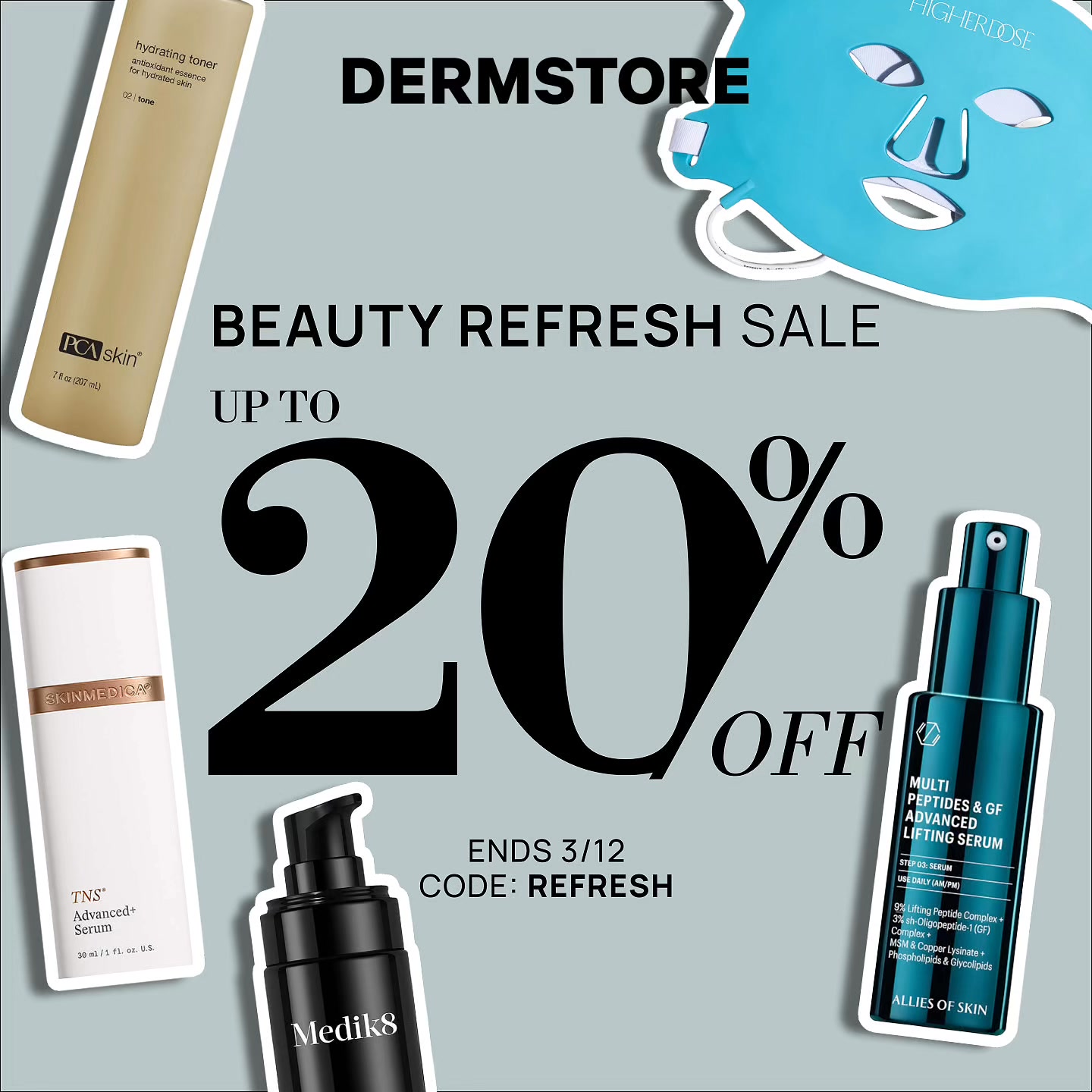 Dermstore Facebook ad
