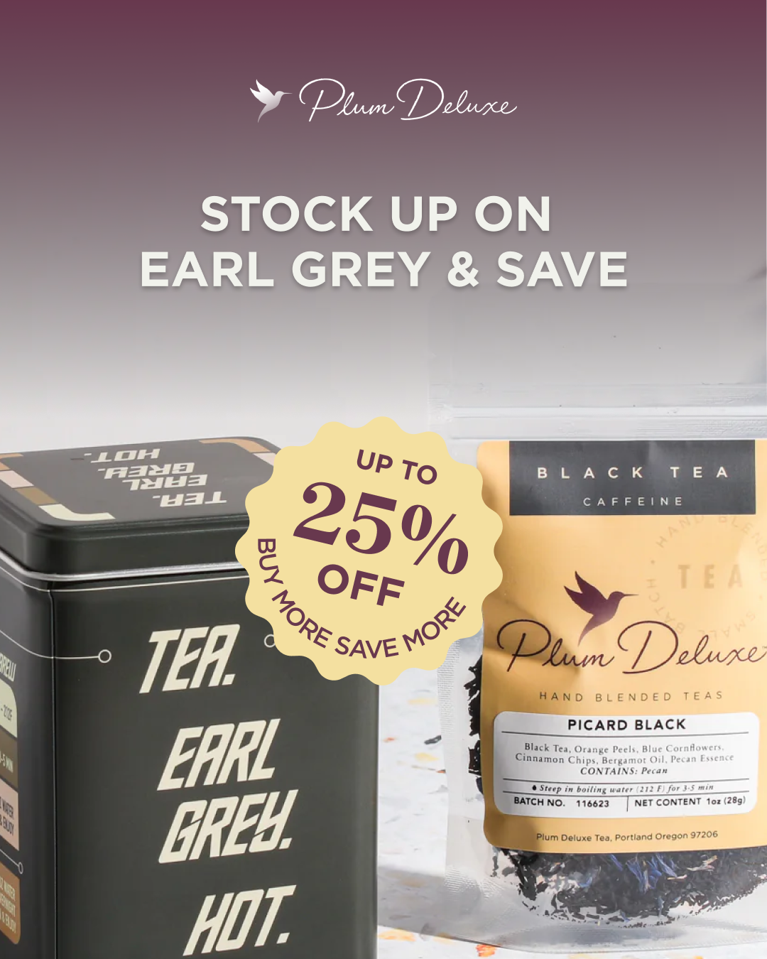 Plum Deluxe Facebook ad