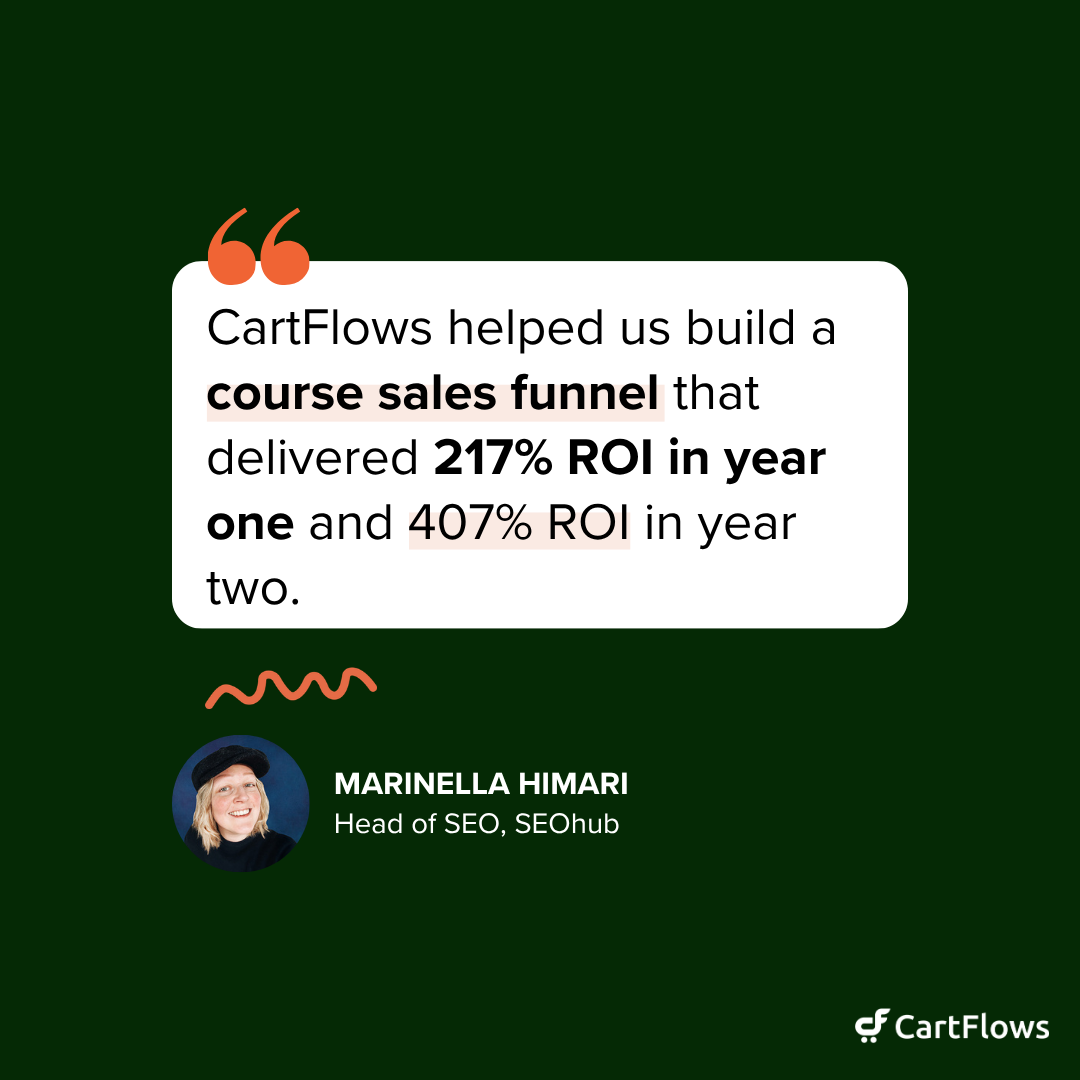 CartFlows Facebook ad