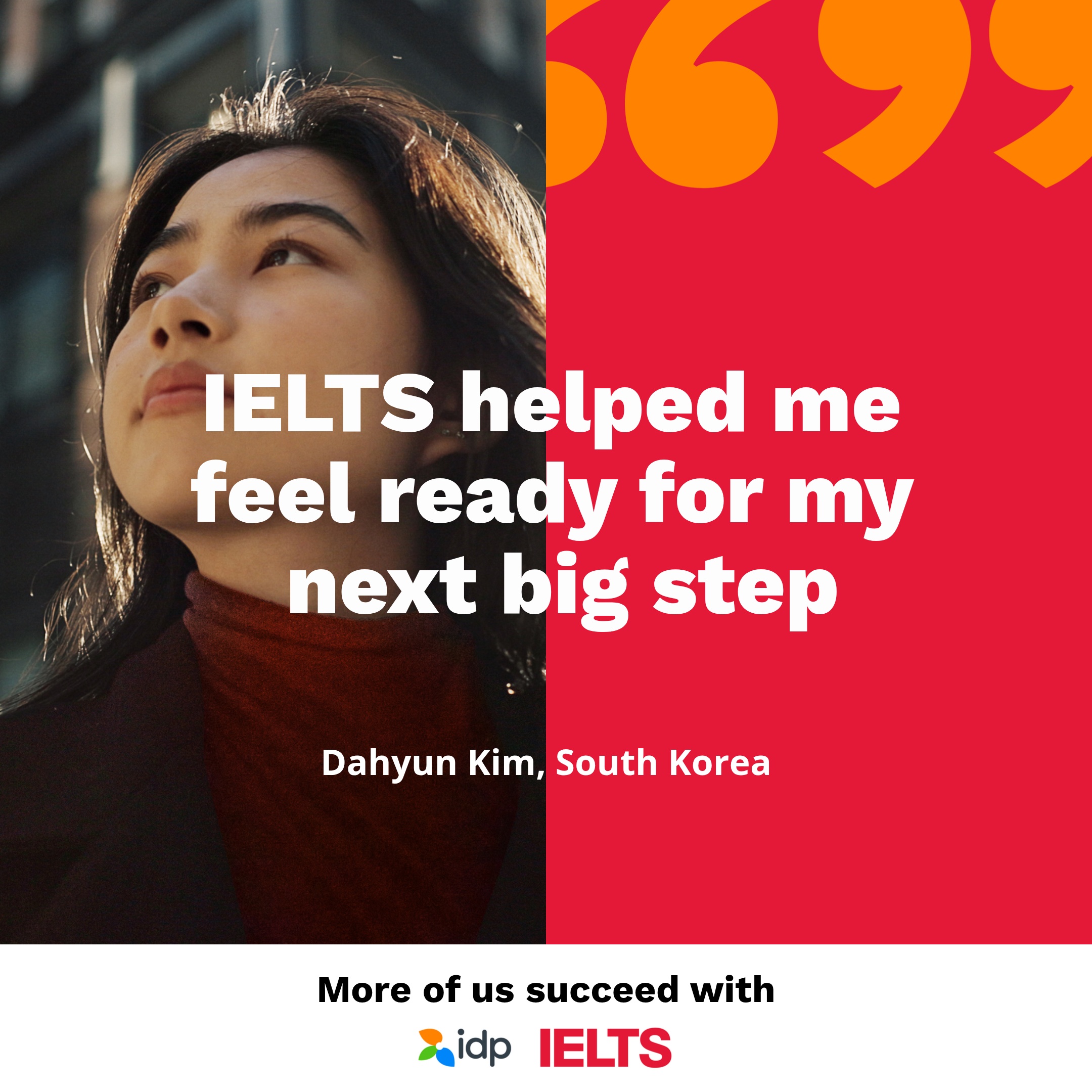IELTS by IDP Facebook ad