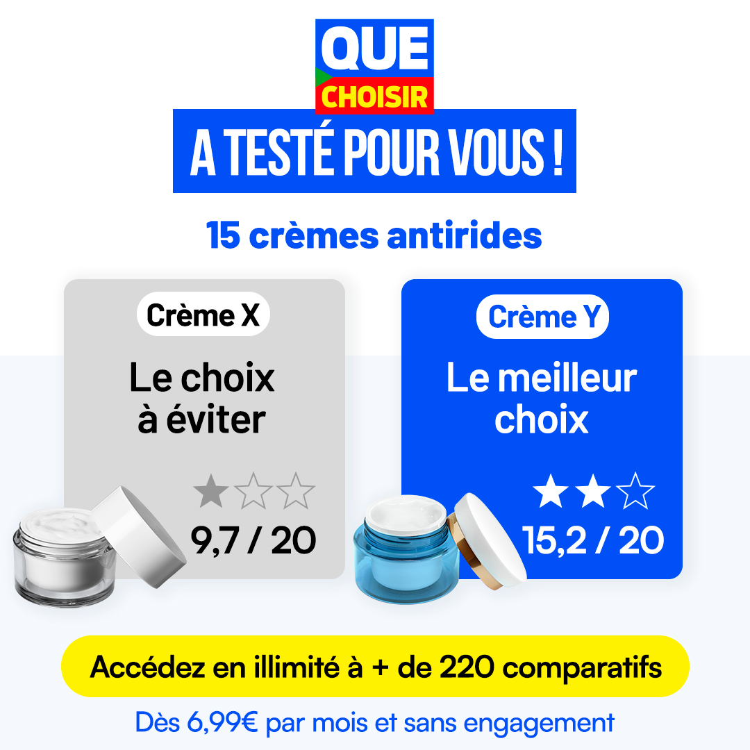 UFC-Que Choisir Facebook ad
