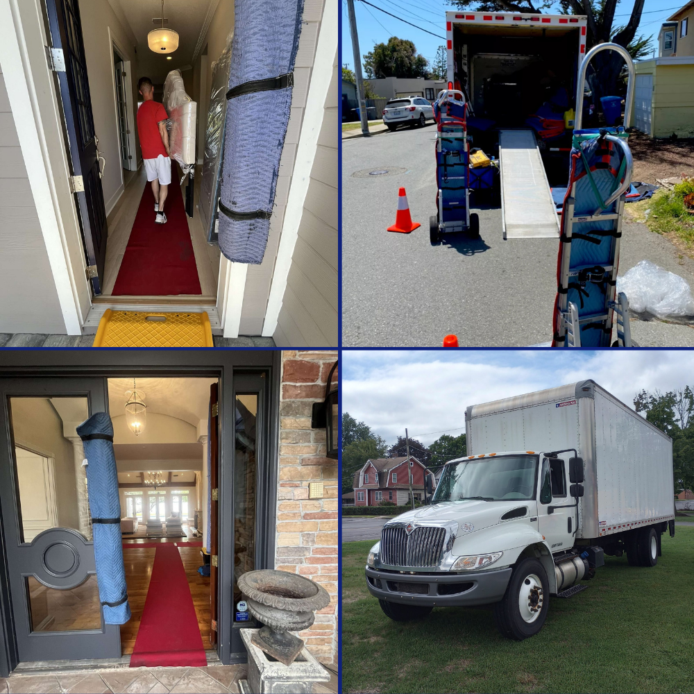 Electric City Movers Facebook ad: Tired of dings? Blanket-wrapped and guarded, start to…
