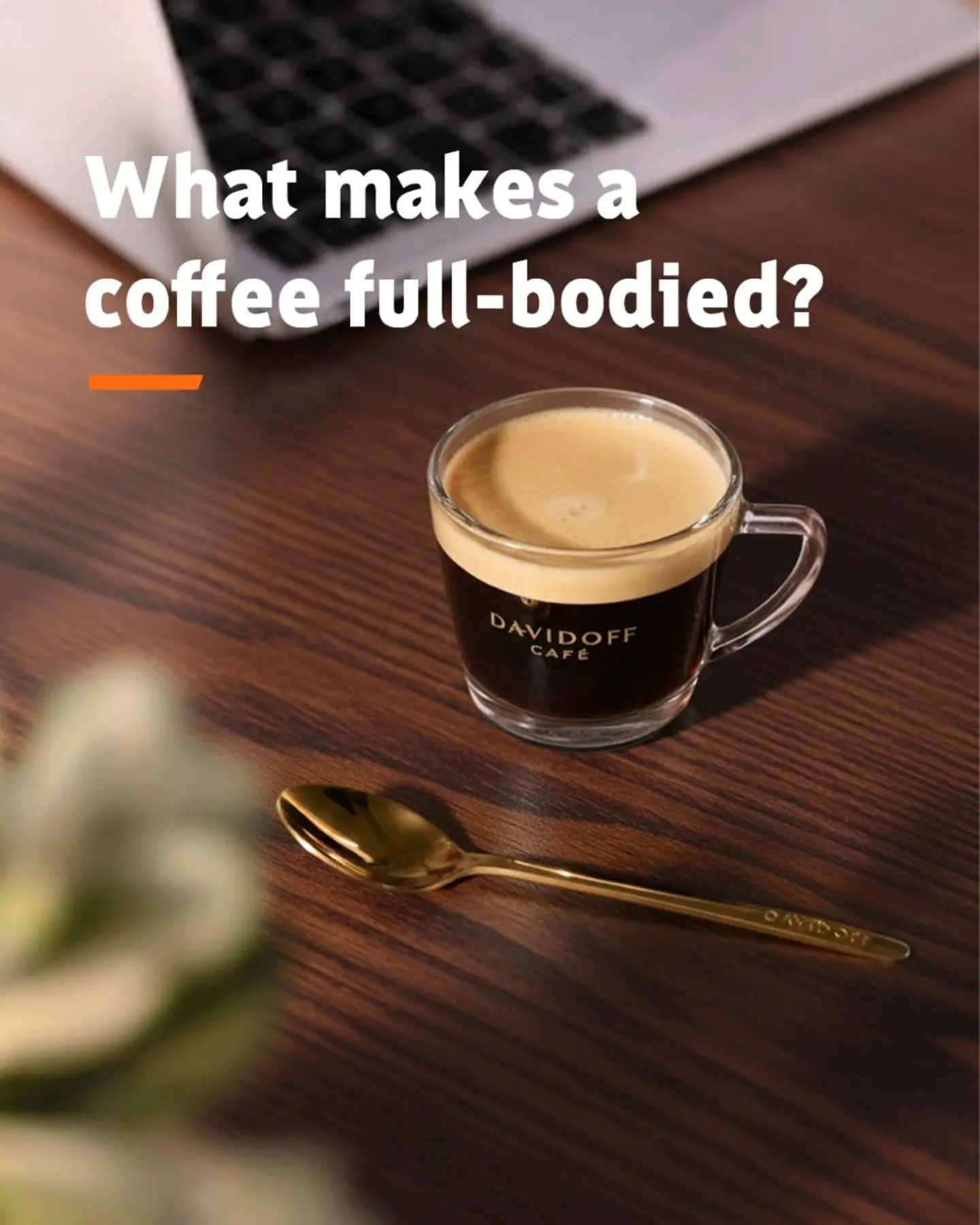 Davidoff Café Facebook ad: Body. Depth. Character.