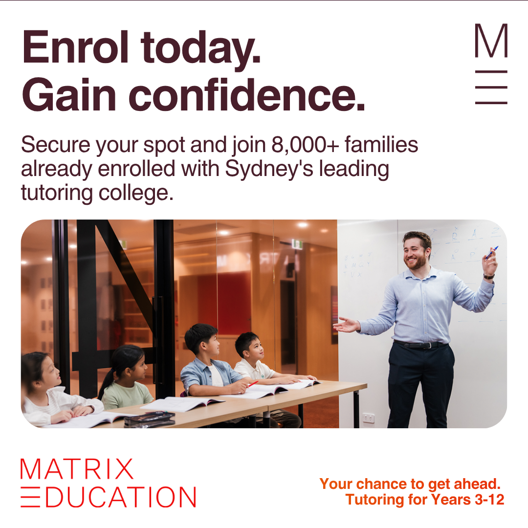 Matrix Education Facebook ad