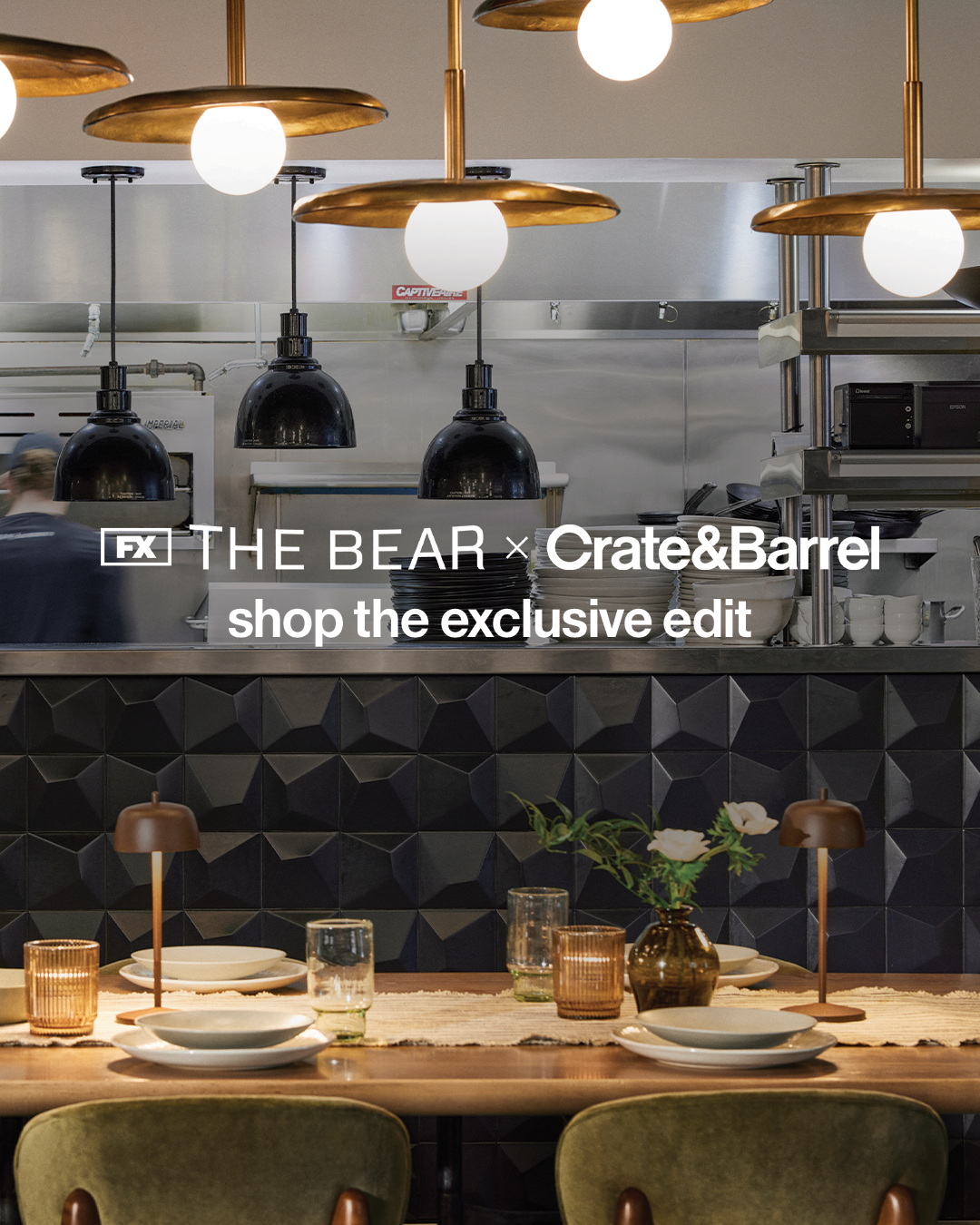 Crate and Barrel Facebook ad