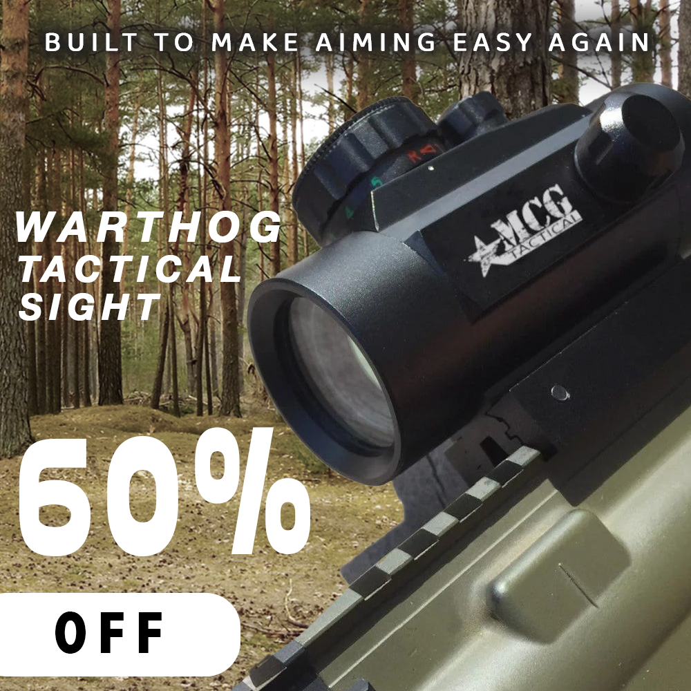 MCG Supply Co. Facebook ad: Start Nailin’ Targets Up To 400 Yards Out Day Or Night