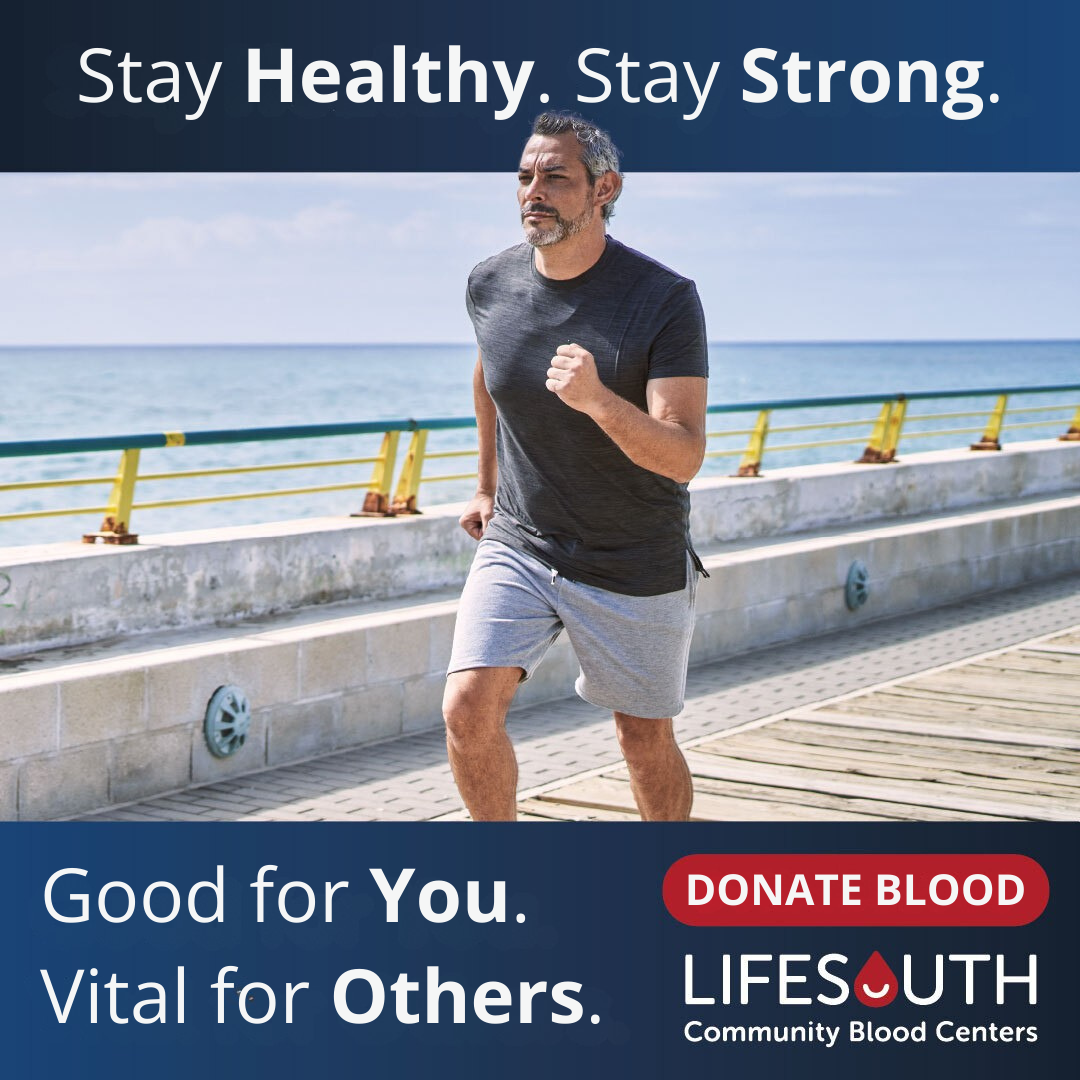 LifeSouth Community Blood Centers Facebook ad