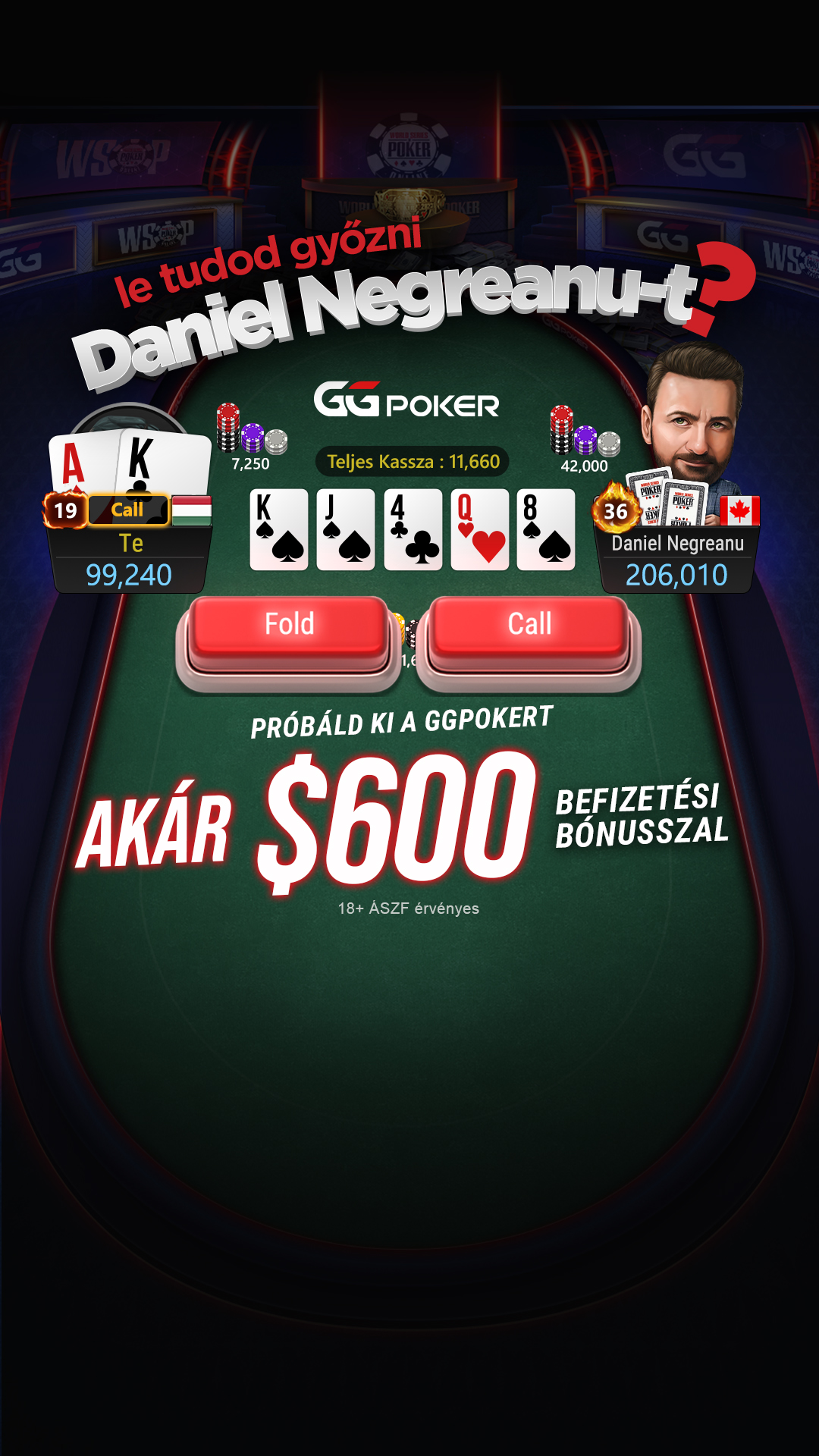 GGPoker Facebook ad
