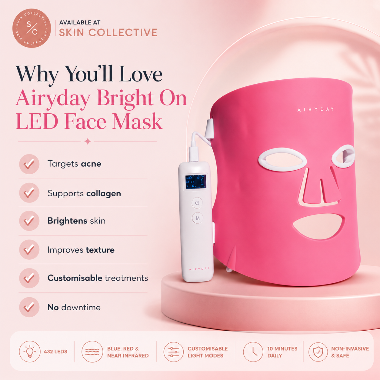Skin Collective Facebook ad: LED Face Mask