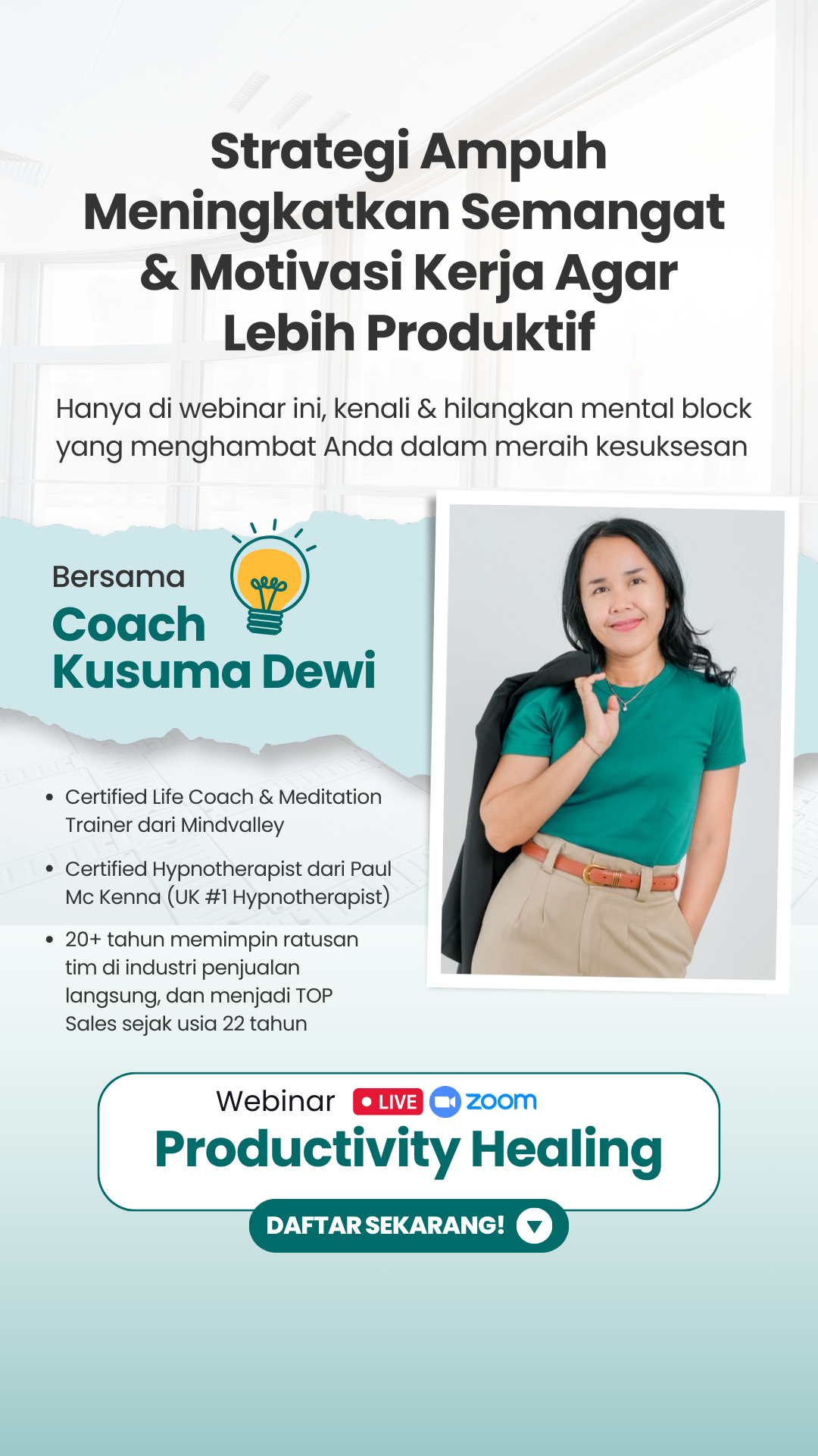 Coach Kusuma Dewi Facebook ad