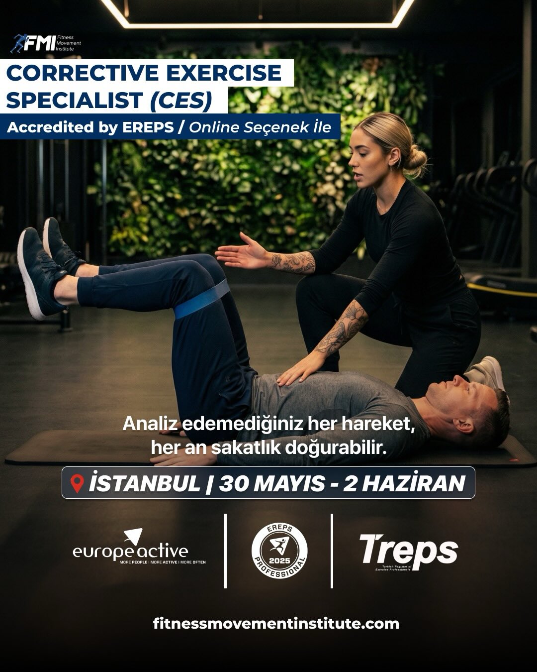 FMI Fitness Movement Institute Facebook ad: CORRECTIVE EXERCISE SPECIALIST ( FMI-CES )