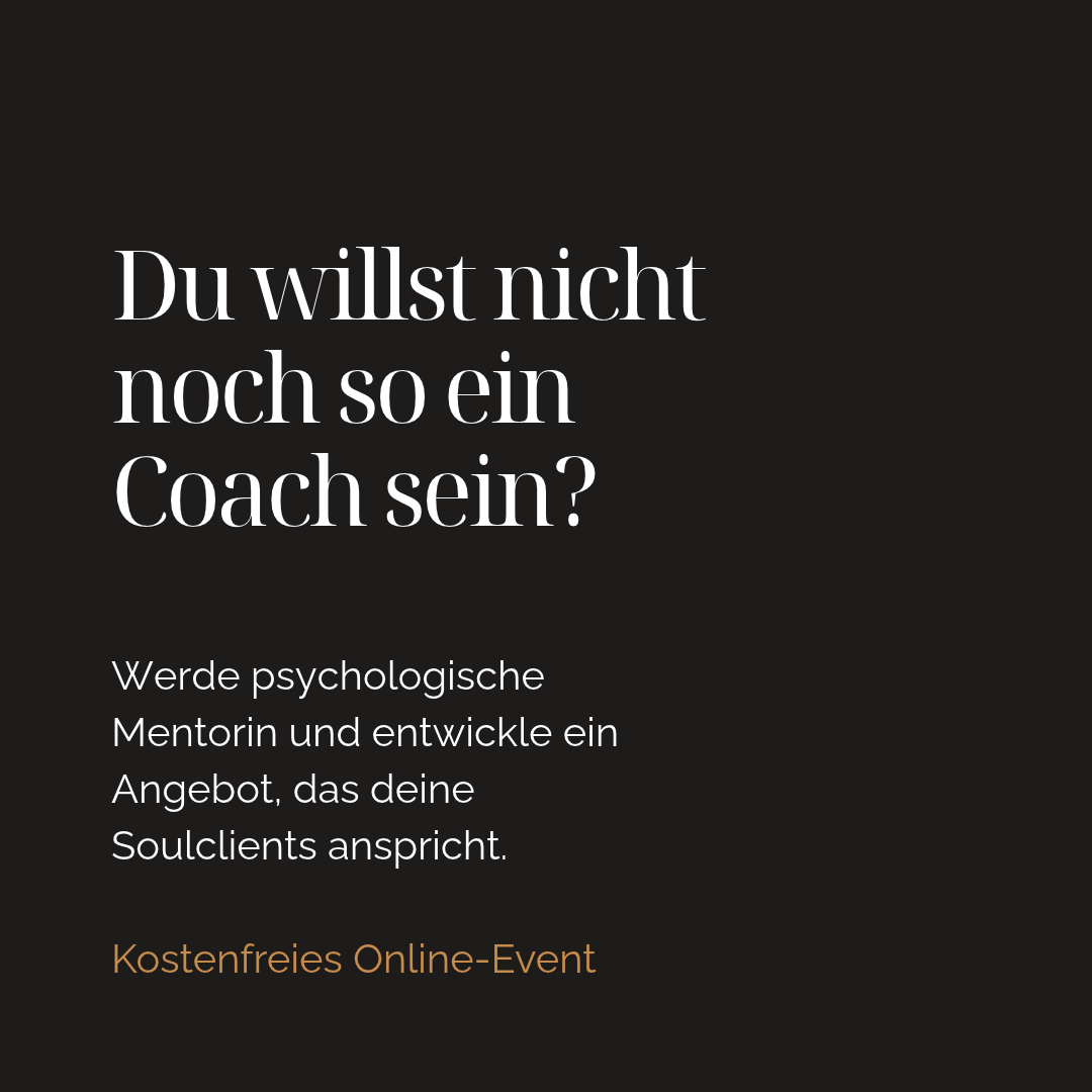 Dr. Tamara Schneider Facebook ad: Werde psychologische Mentorin