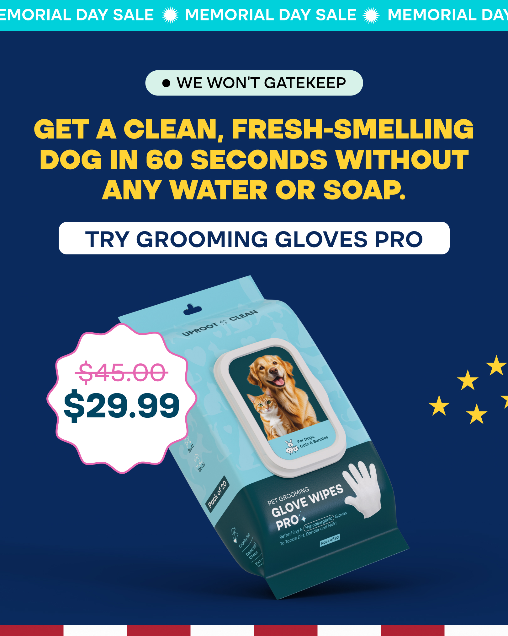 Uproot Clean Facebook ad