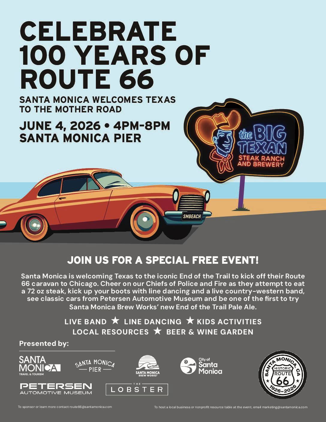 Visit Santa Monica Facebook ad: Join us welcoming the Lone Star State to…