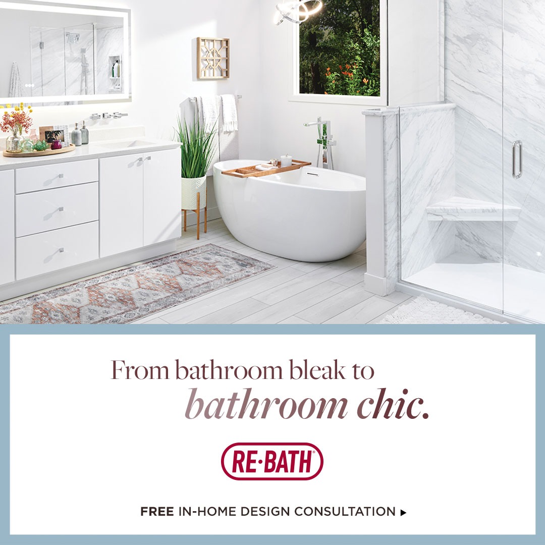 Re-Bath Tricities Facebook ad from Feb 10, 2026