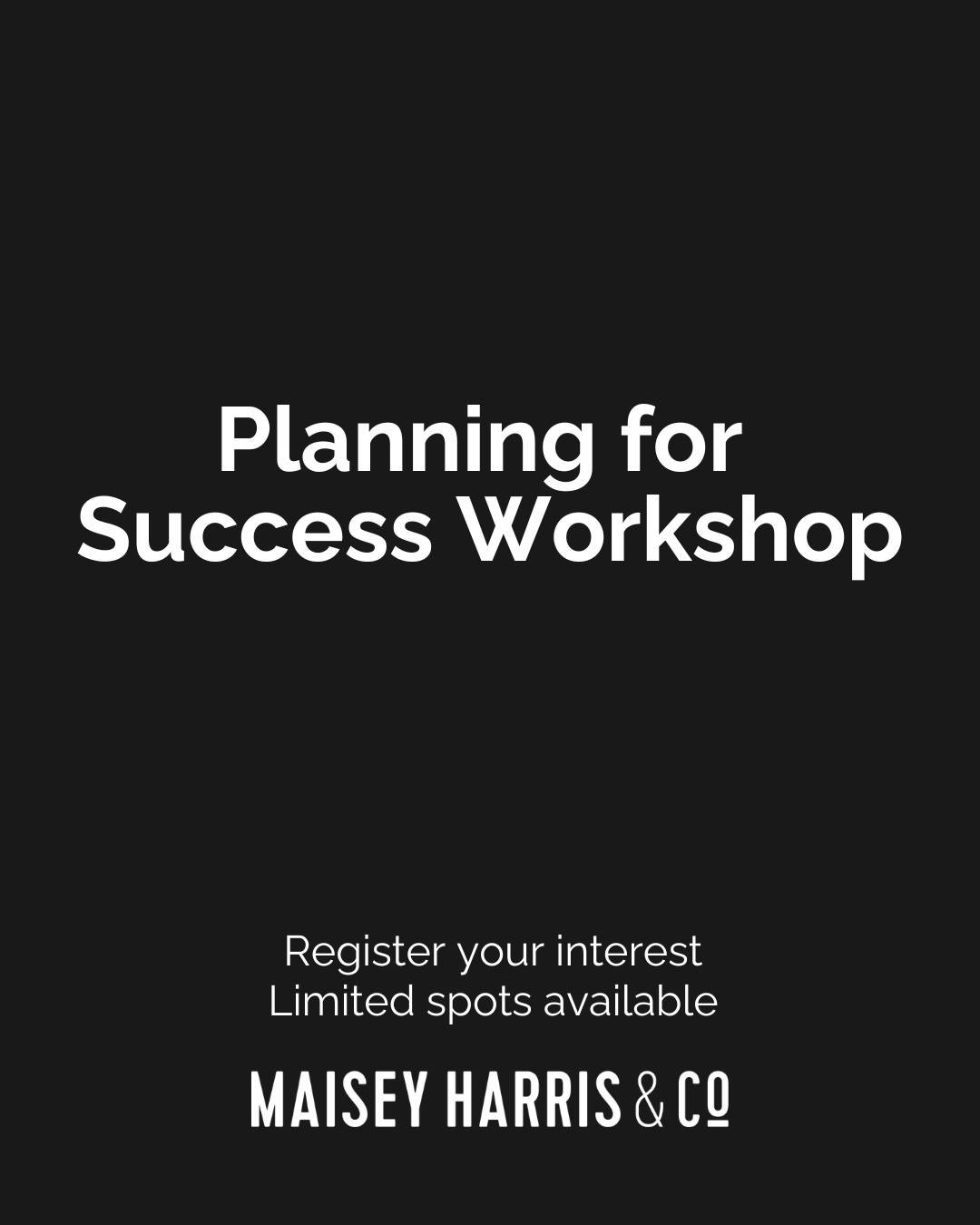 Maisey Harris & Co Hamilton Facebook ad: As a business owner, it might feel like…
