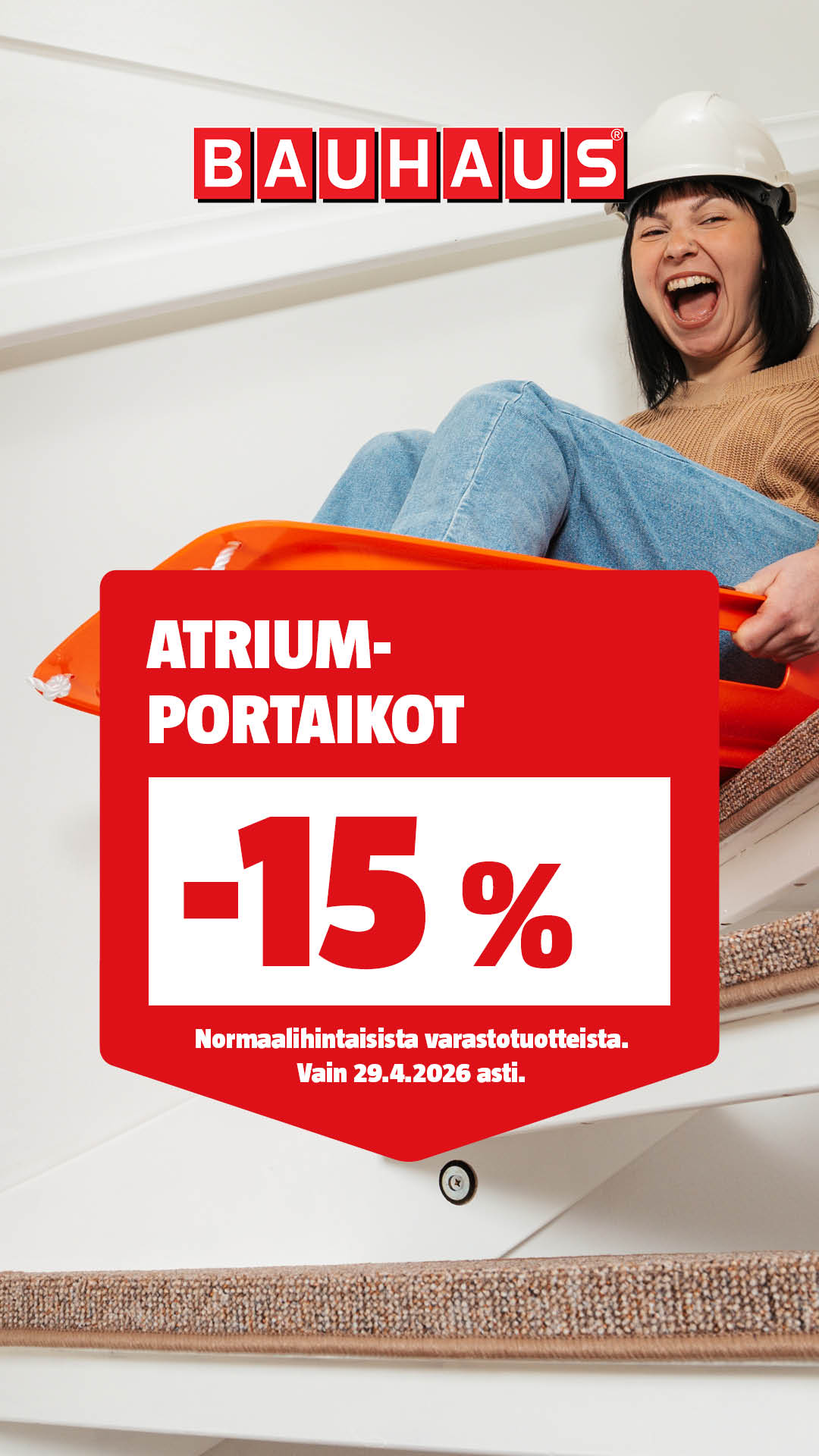 BAUHAUS Suomi Facebook ad