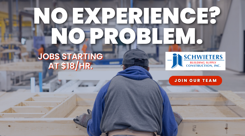 JL Schwieters Building Supply & Construction Inc. Facebook ad