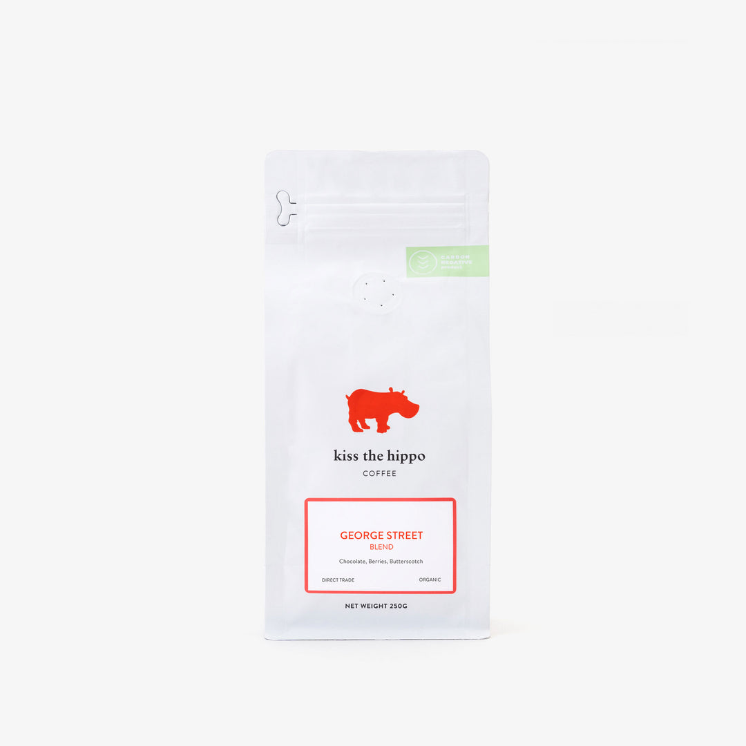 Kiss the Hippo Coffee Facebook ad