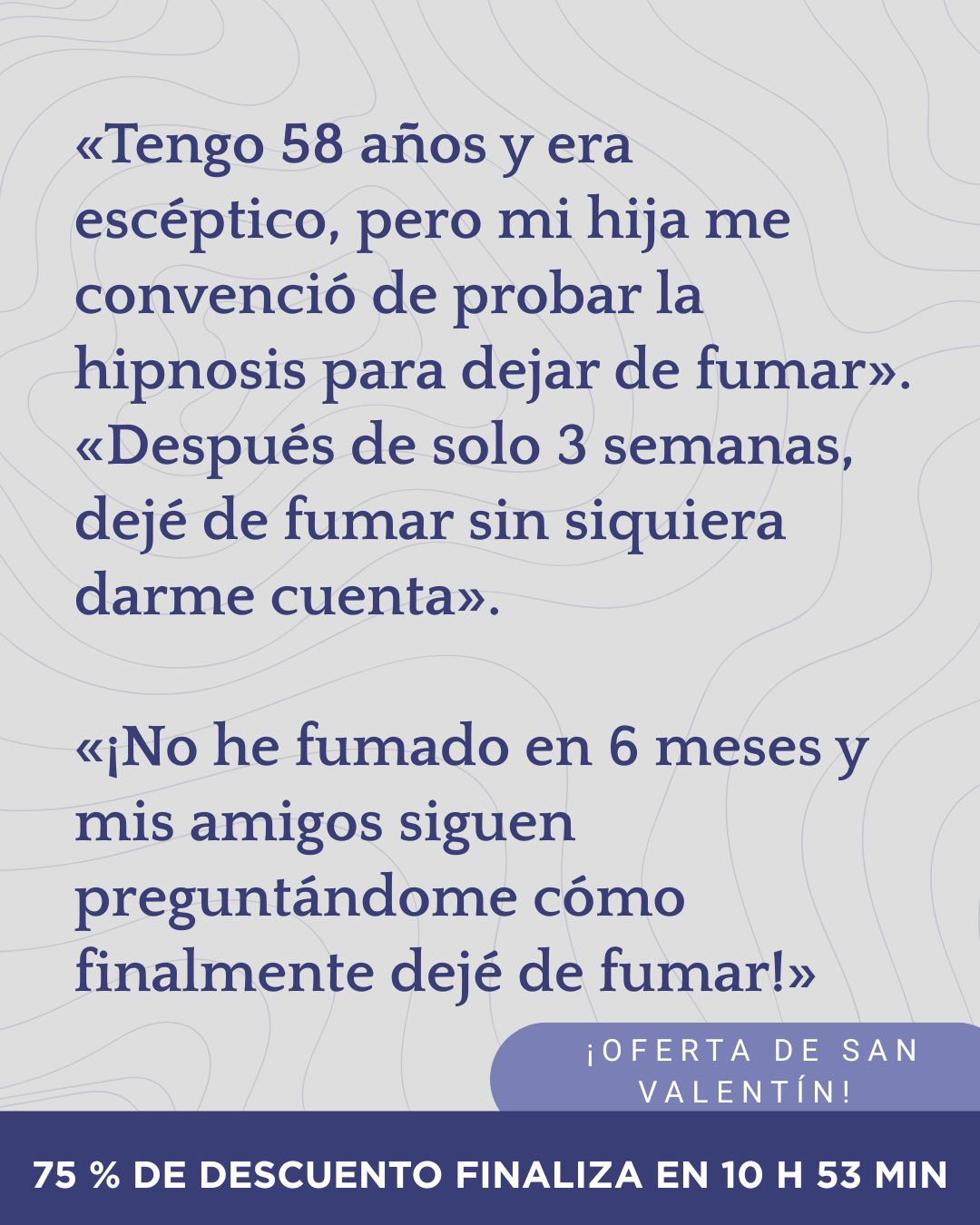 Dr. Claire Bernard Facebook ad: Deja de fumar de una forma que de verdad resulta fácil