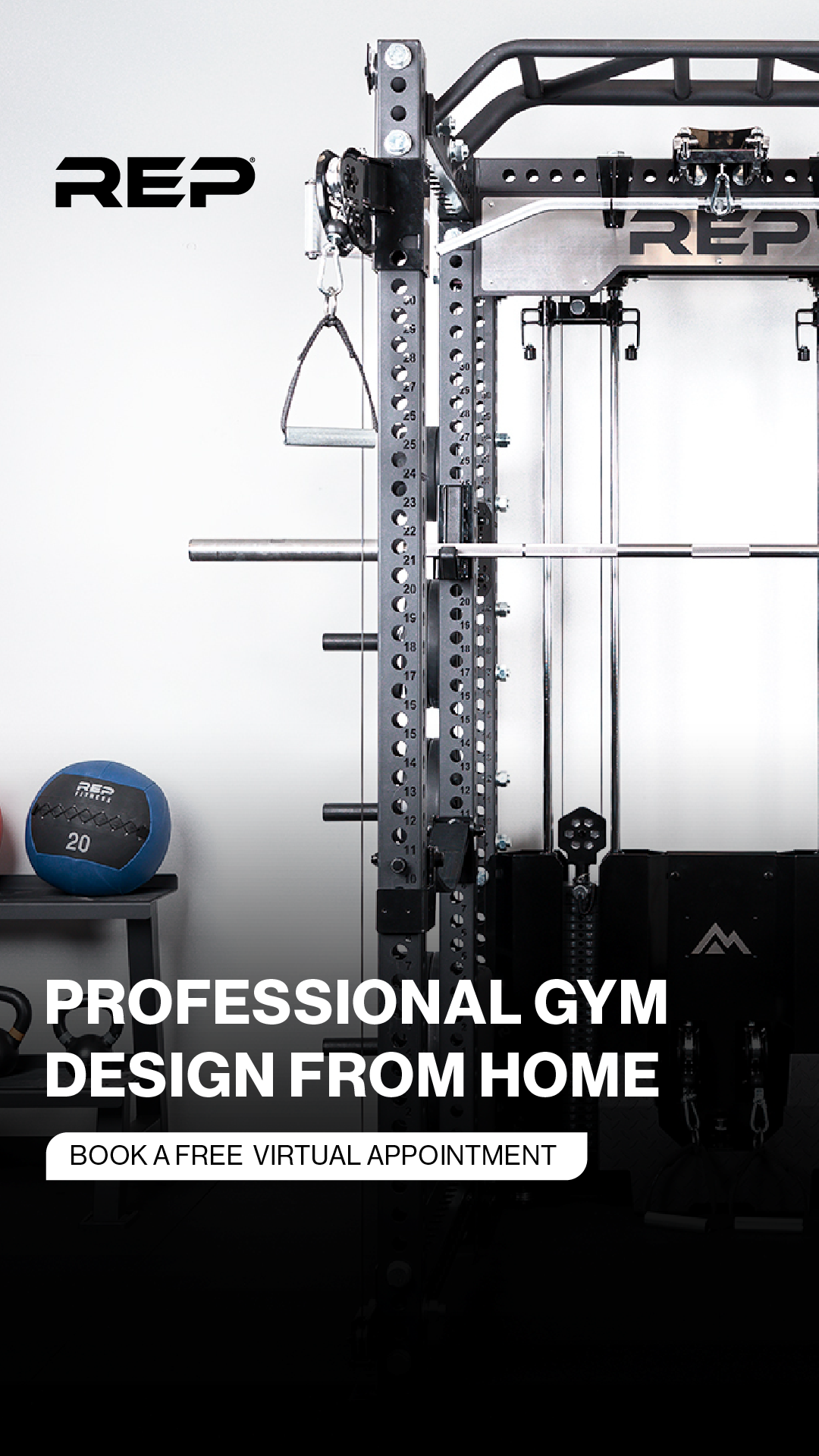 REP Fitness Facebook ad