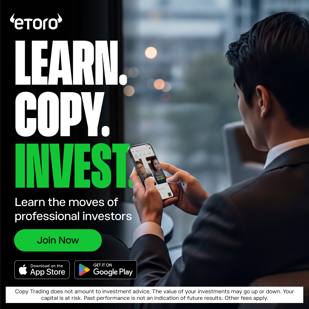 eToro Facebook ad