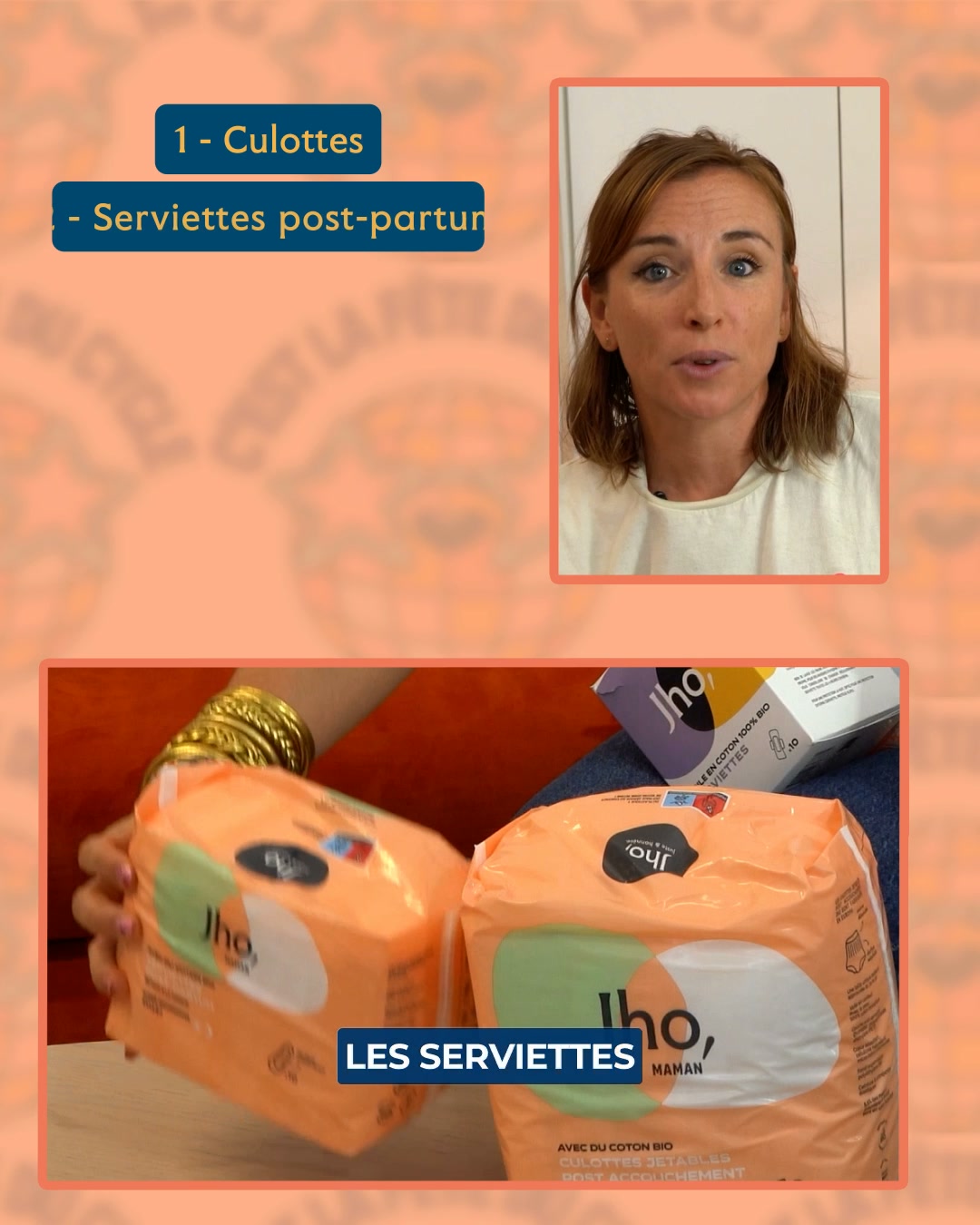 JHO. Facebook ad: Box maternité Jho