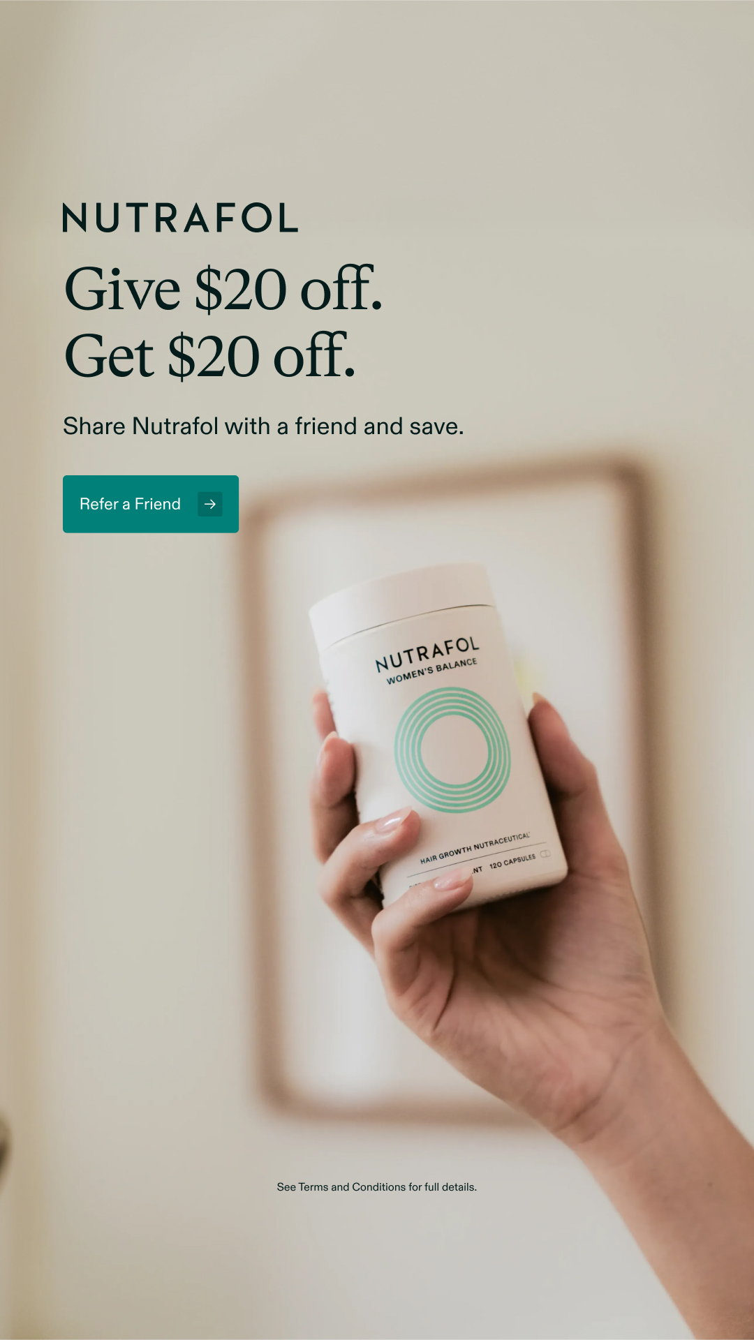 Nutrafol Facebook ad